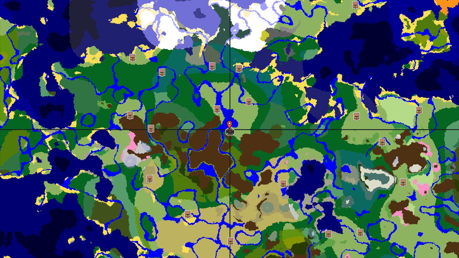 Ancient City Near a Plains River Spawn — Minecraft seed preview