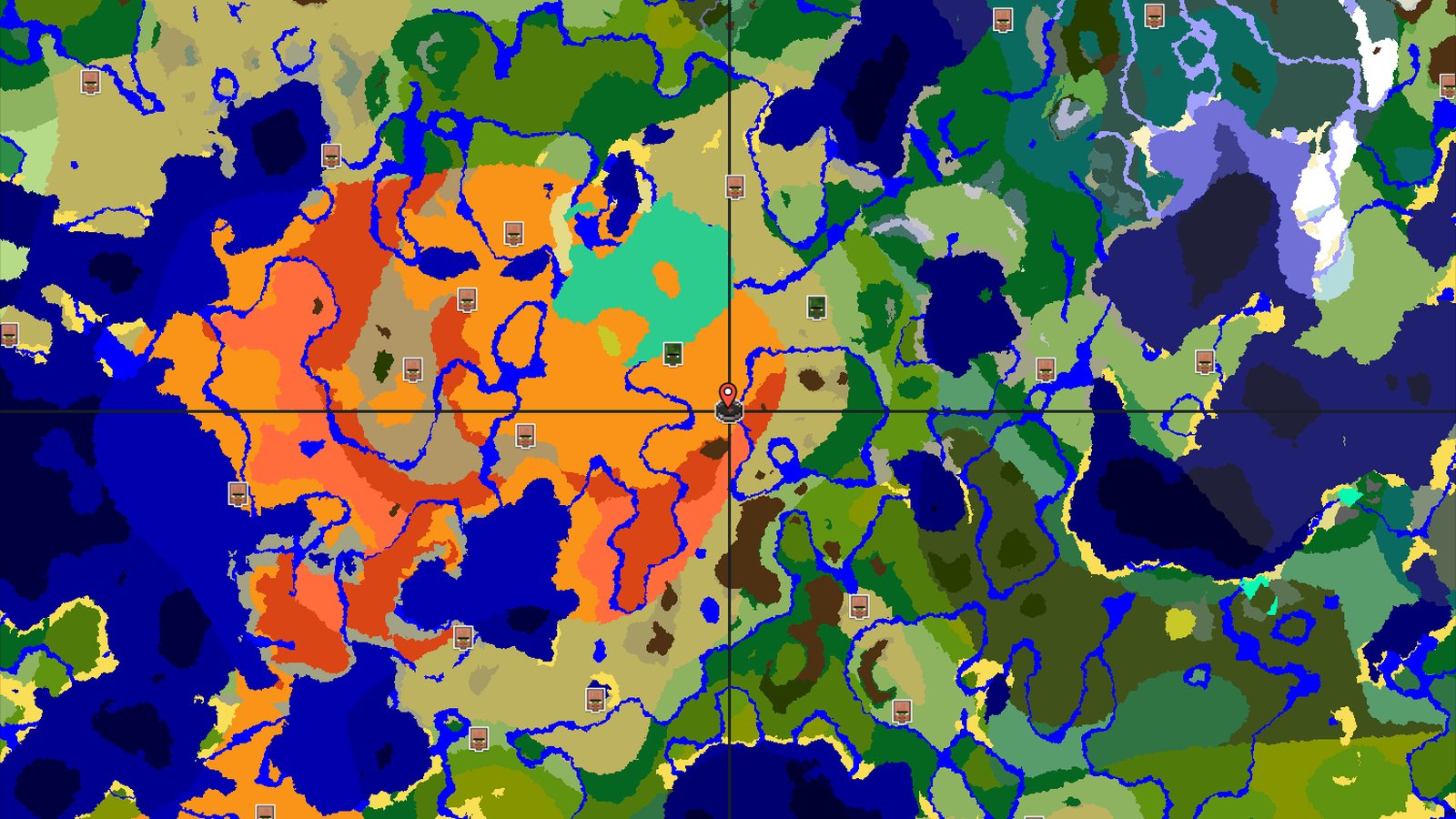 Desert Spawn with Nearby Trial Chambers and Badlands — Minecraft seed preview