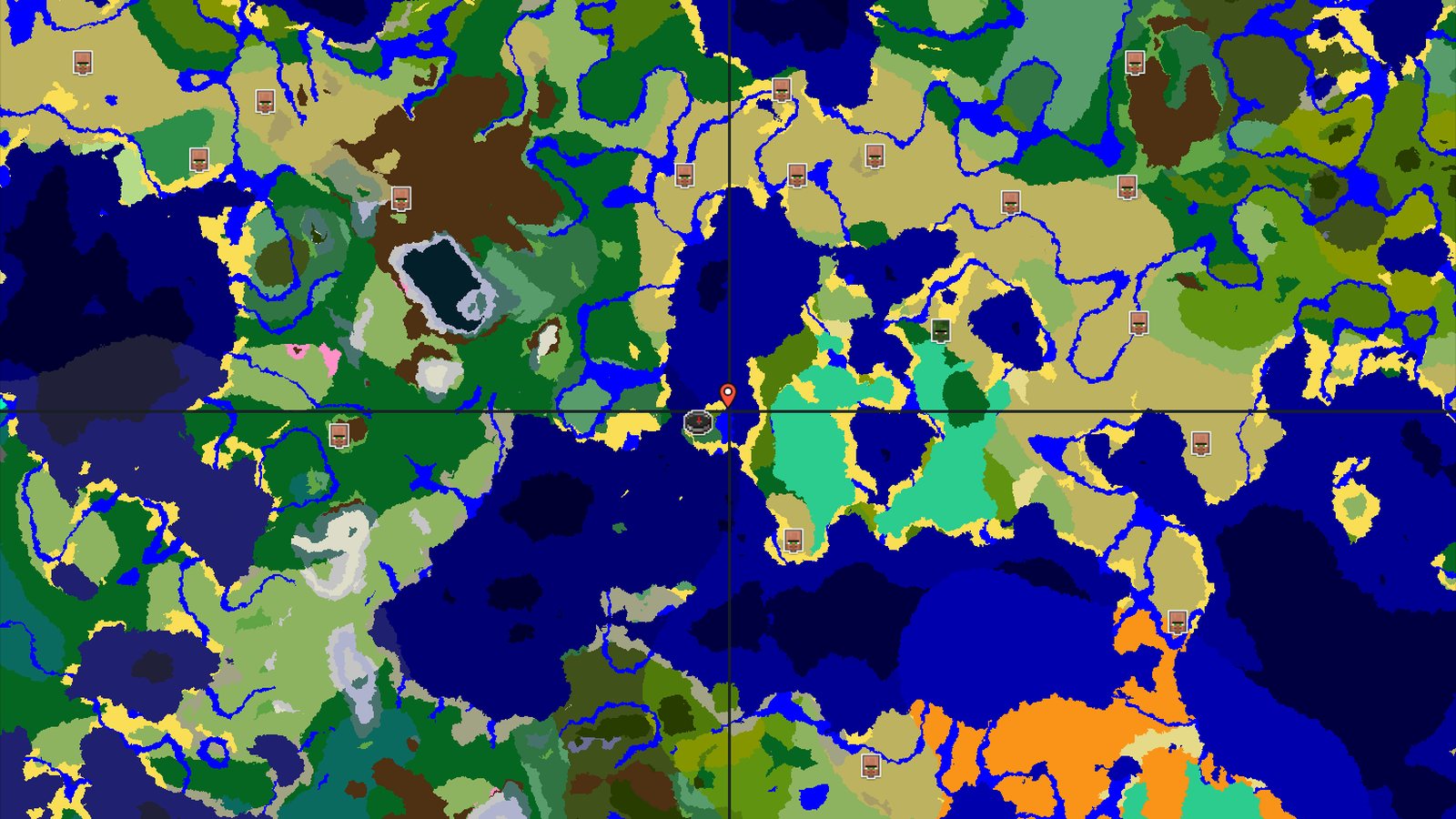 Birch Forest Spawn With Nearby Lush Caves — Minecraft seed preview