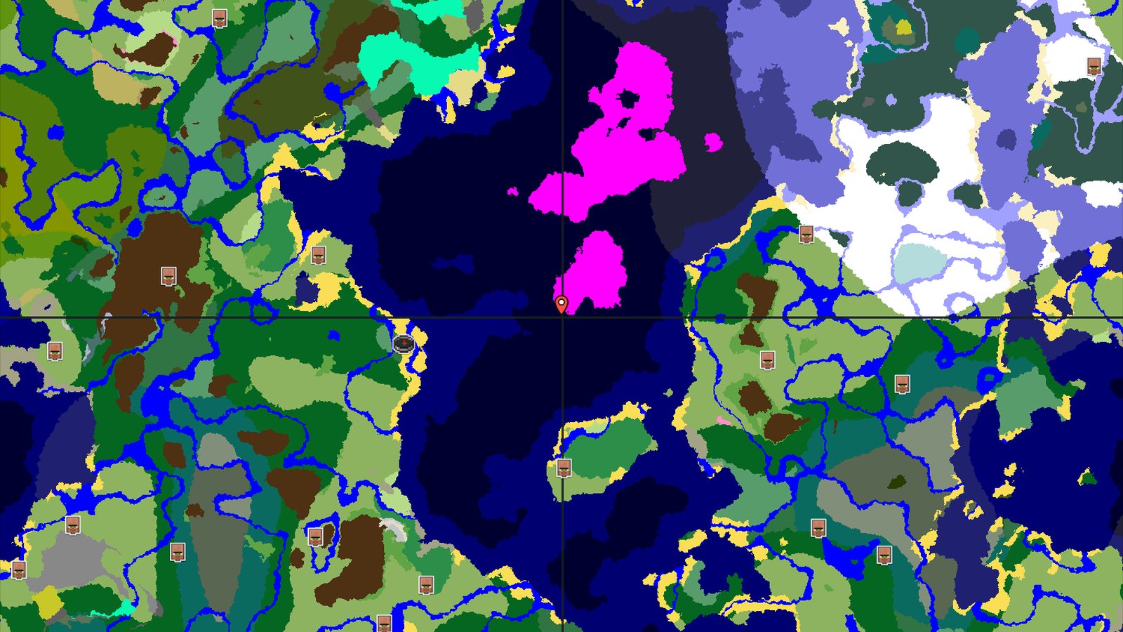 Mushroom Fields and Ancient City — Minecraft seed preview