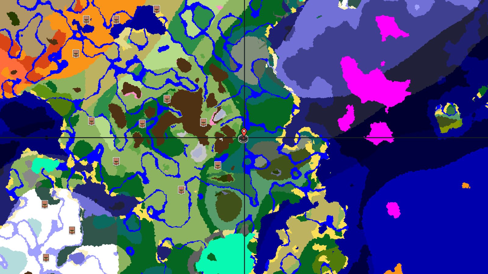 Forest Spawn Near Mineshaft and Trial Chambers — Minecraft seed preview