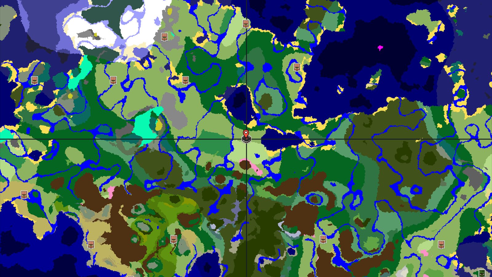 A Modest Start with a Cherry Grove and Trial Chambers Nearby — Minecraft seed preview