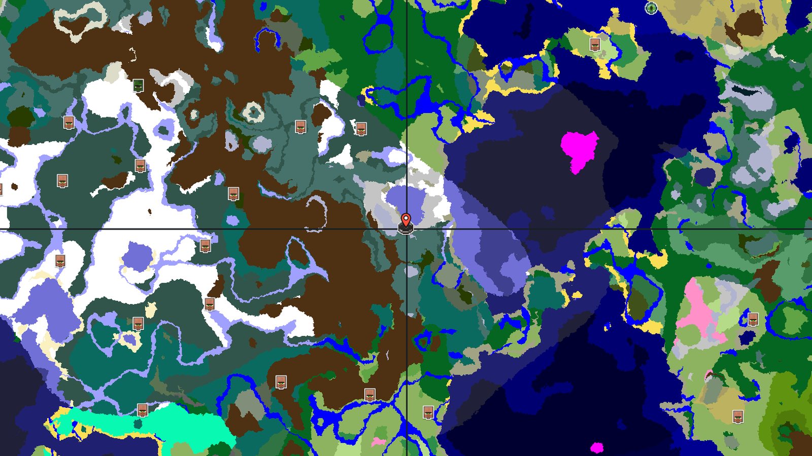 Trial Chambers and Ancient City Near Snowy Spawn — Minecraft seed preview