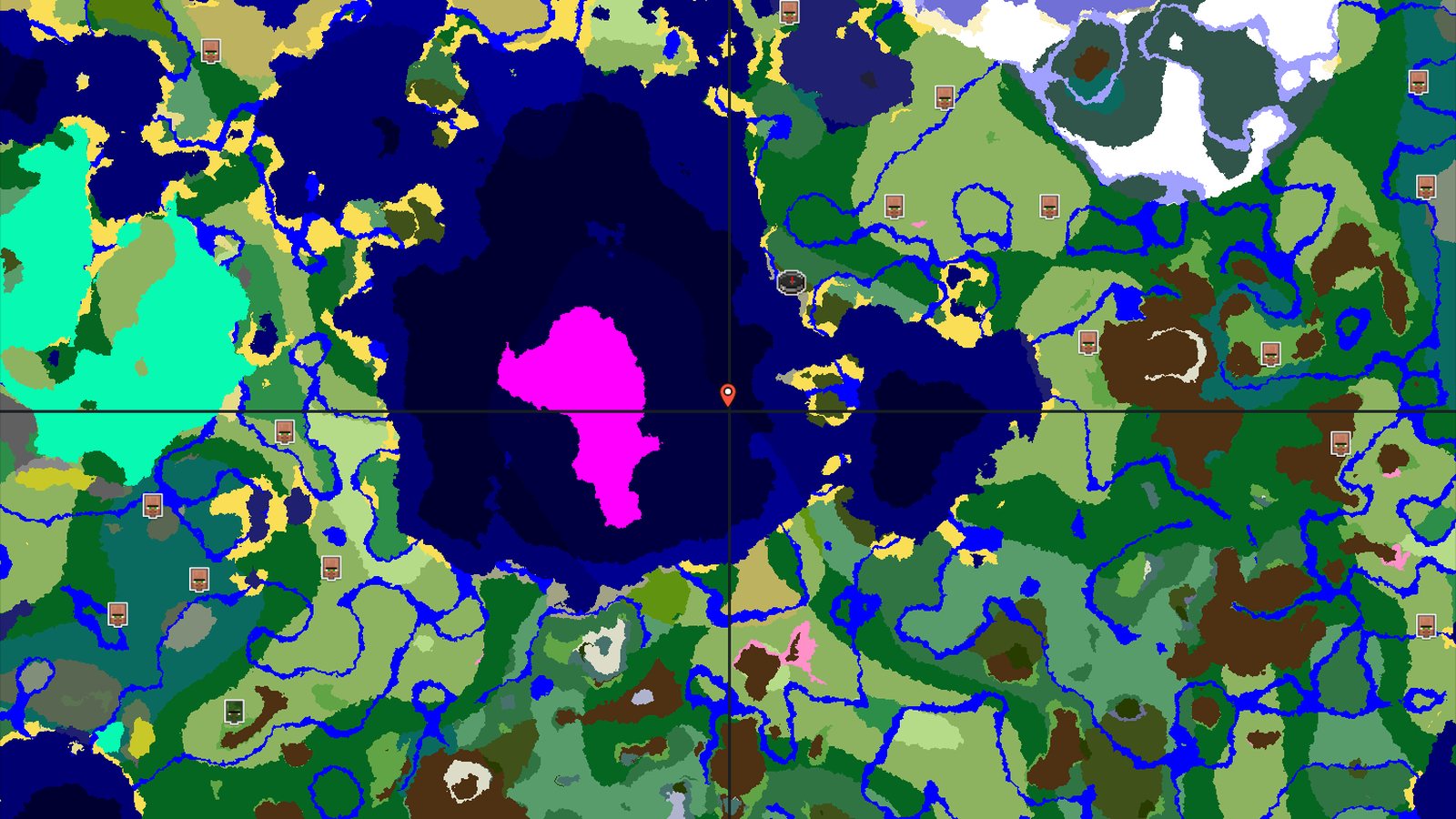 Mushroom Fields and Ocean Adventures Near Spawn — Minecraft seed preview