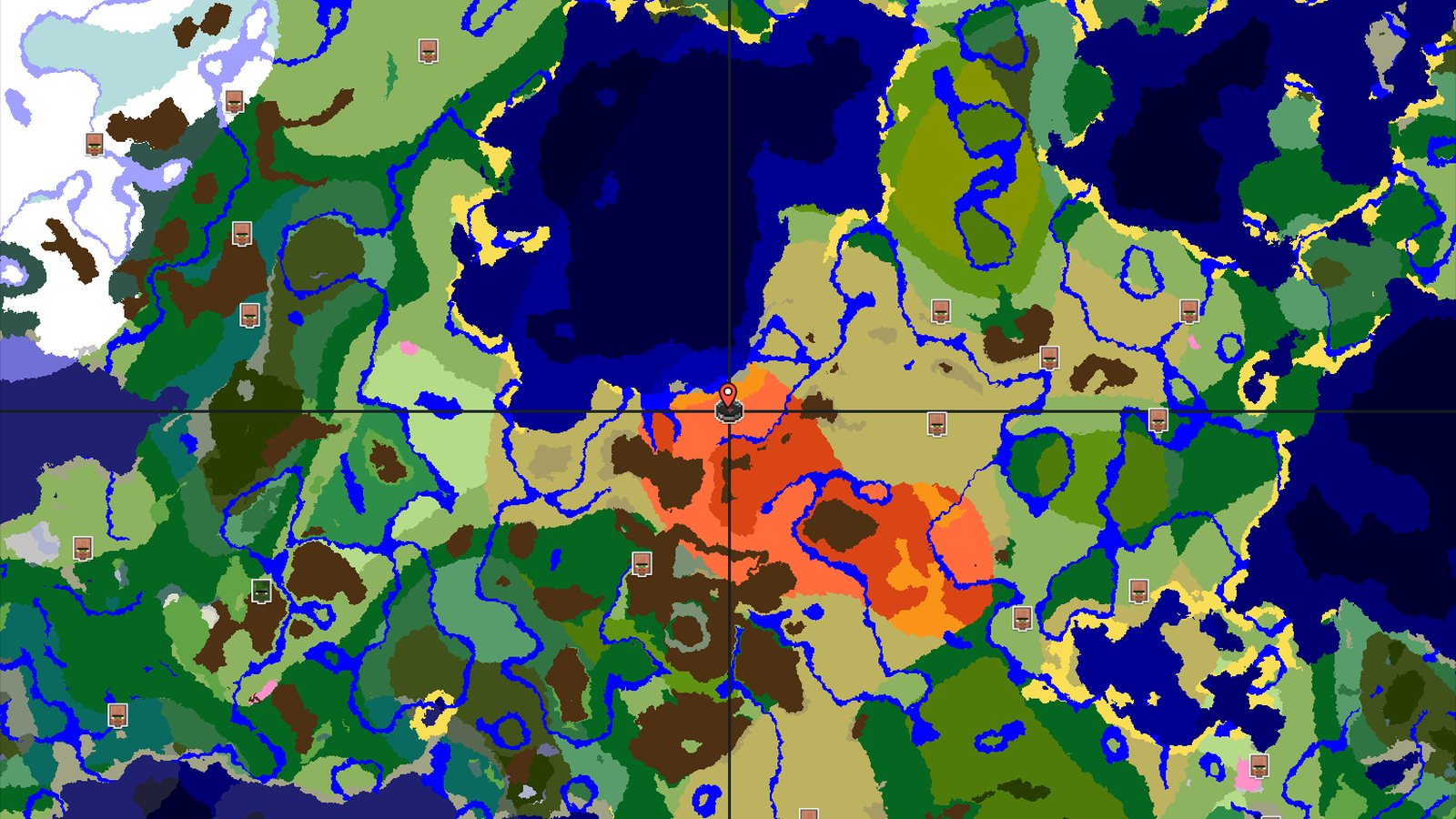 Eroded Badlands Spawn with Nearby Ancient City — Minecraft seed preview