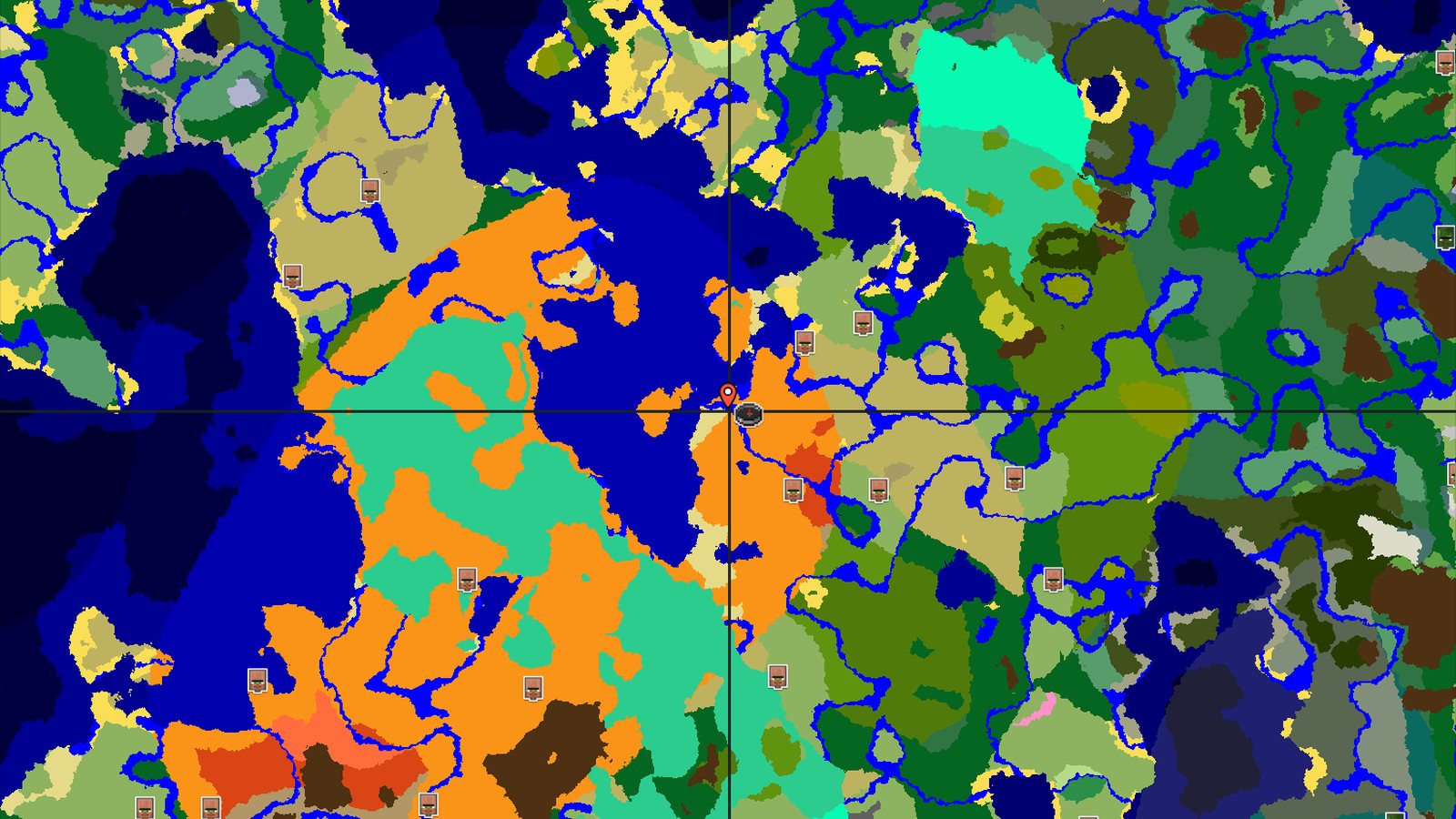 Trial Chambers and Desert Village Near Spawn — Minecraft seed preview