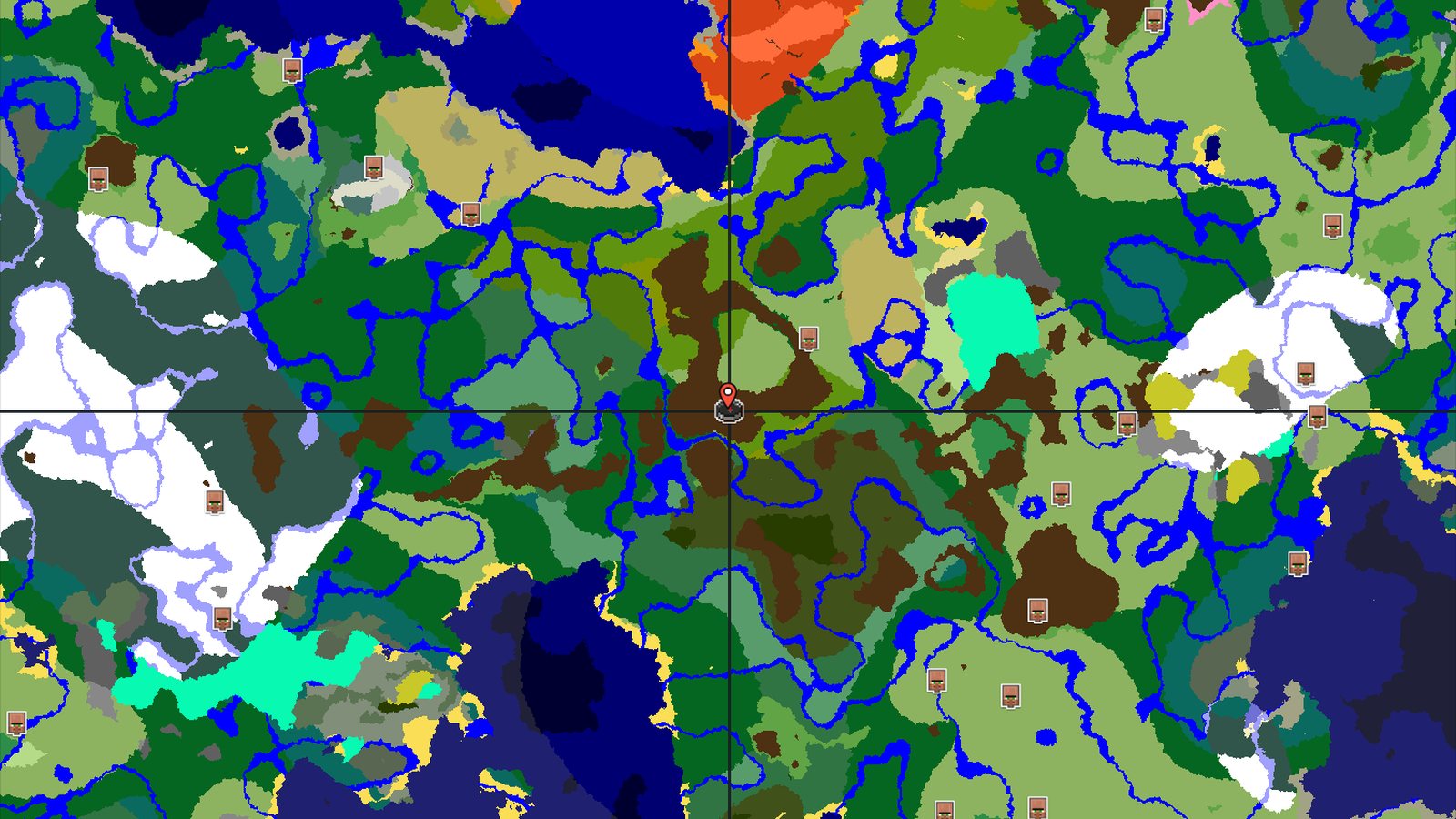 A Lush Forest Start with Close Underground Riches — Minecraft seed preview