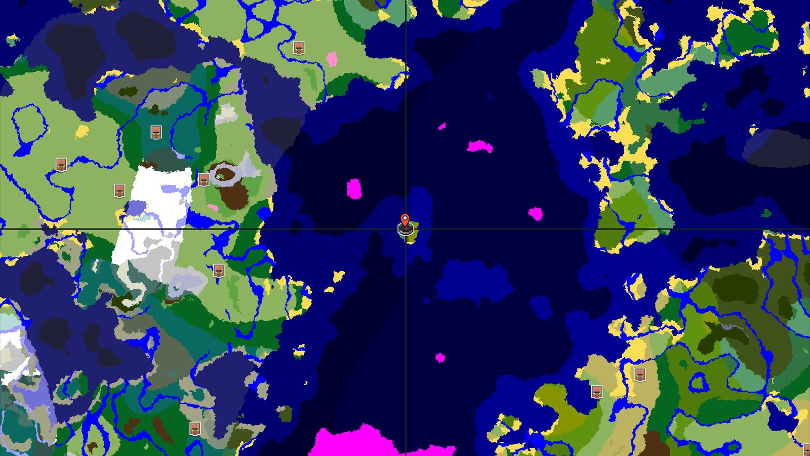 Island Beginnings with an Ocean of Opportunities — Minecraft seed preview