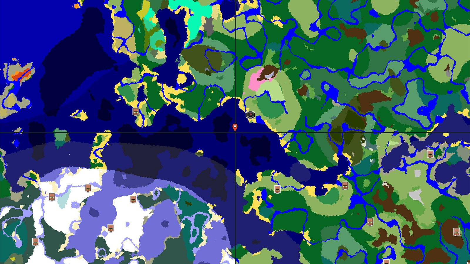 Flower Forest and Coastal Exploration — Minecraft seed preview