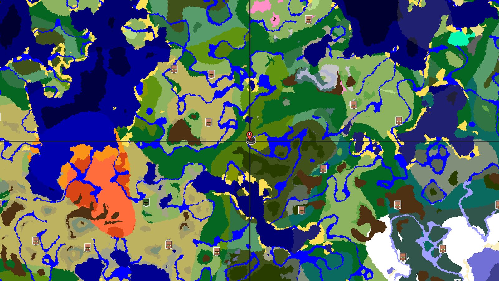 Bamboo Jungle Spawn Near a Woodland Mansion — Minecraft seed preview