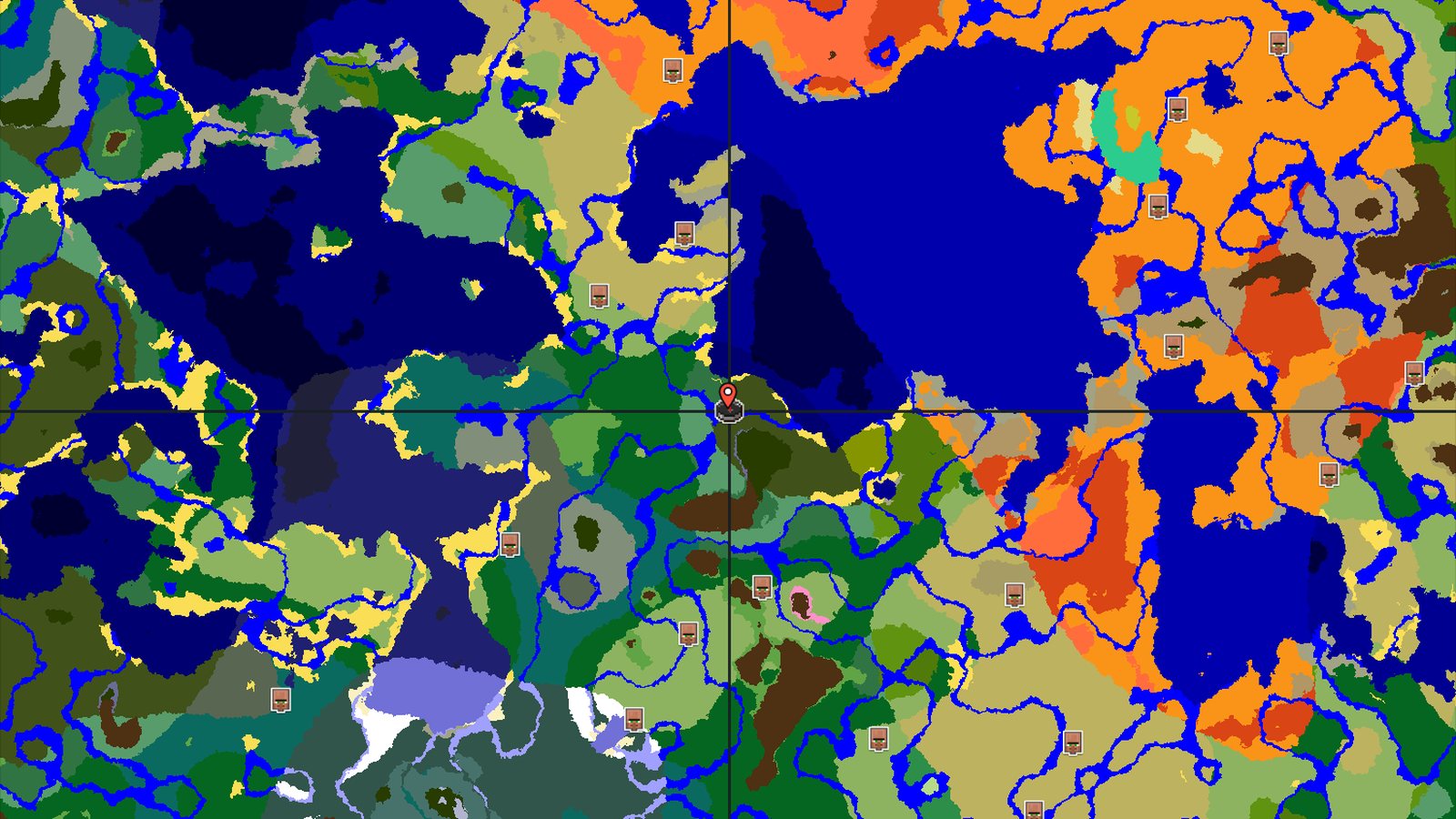 Pale Garden and Trial Chambers Near Dark Forest Spawn — Minecraft seed preview