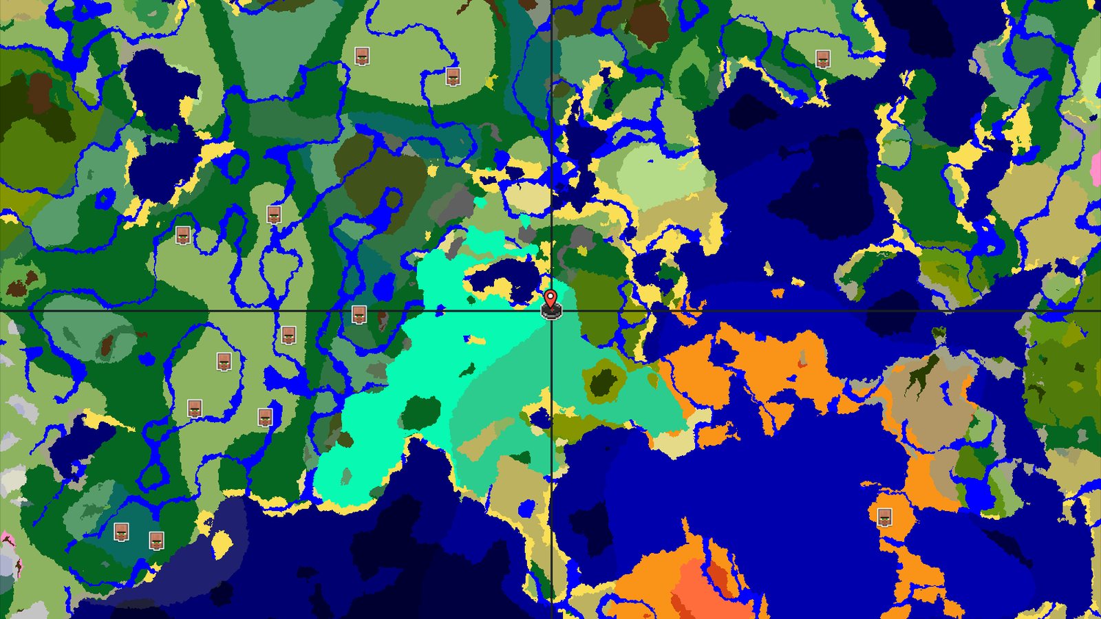 Mangrove Swamp Spawn with Nearby Lush Caves — Minecraft seed preview