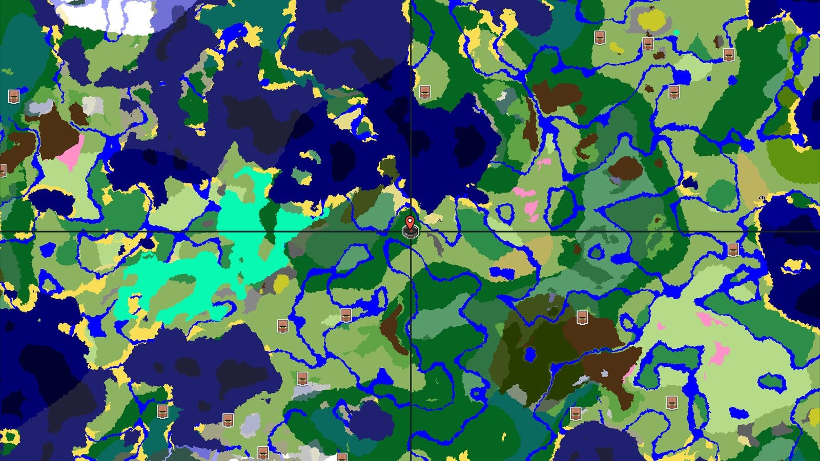 Trial Chambers Near River Spawn — Minecraft seed preview