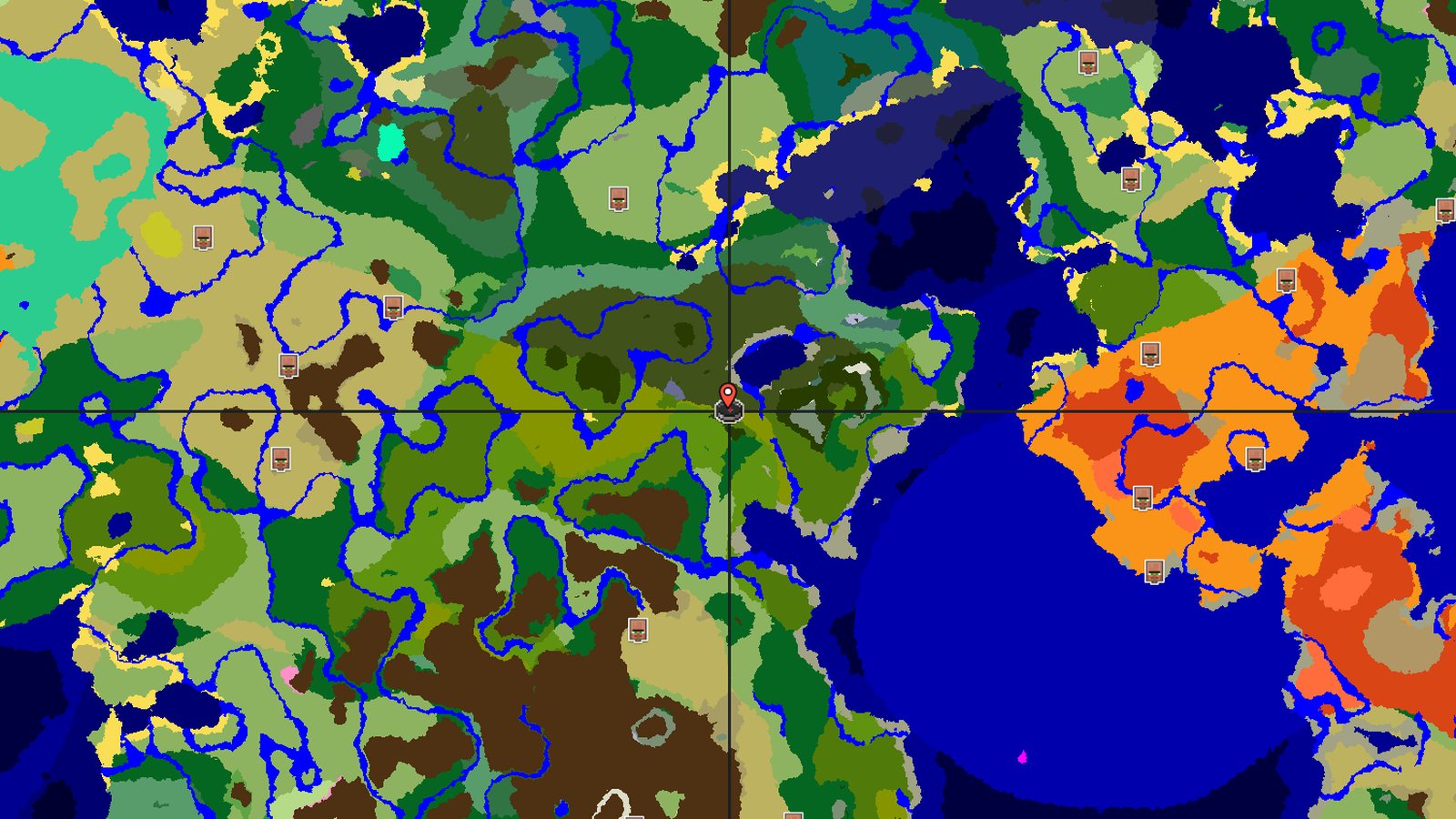 Bamboo Jungle and Pale Garden Near Spawn — Minecraft seed preview