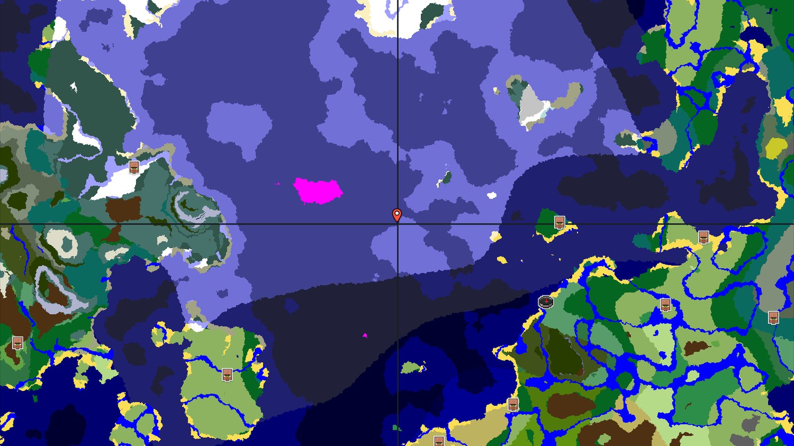 Spawn in a Wooded Coast, Trial Chambers Nearby — Minecraft seed preview