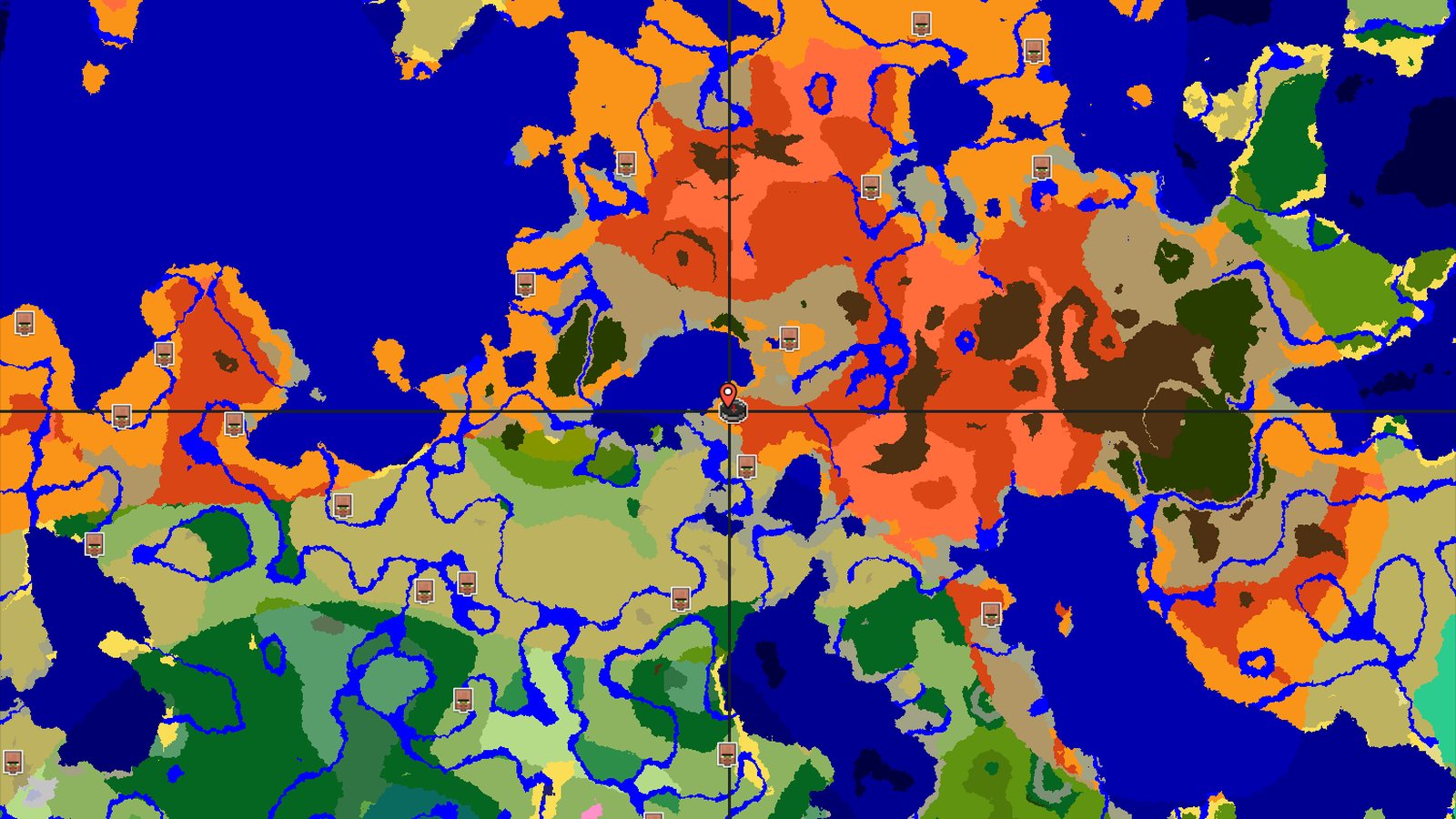 Desert Spawn with Nearby Badlands and an Ancient City — Minecraft seed preview