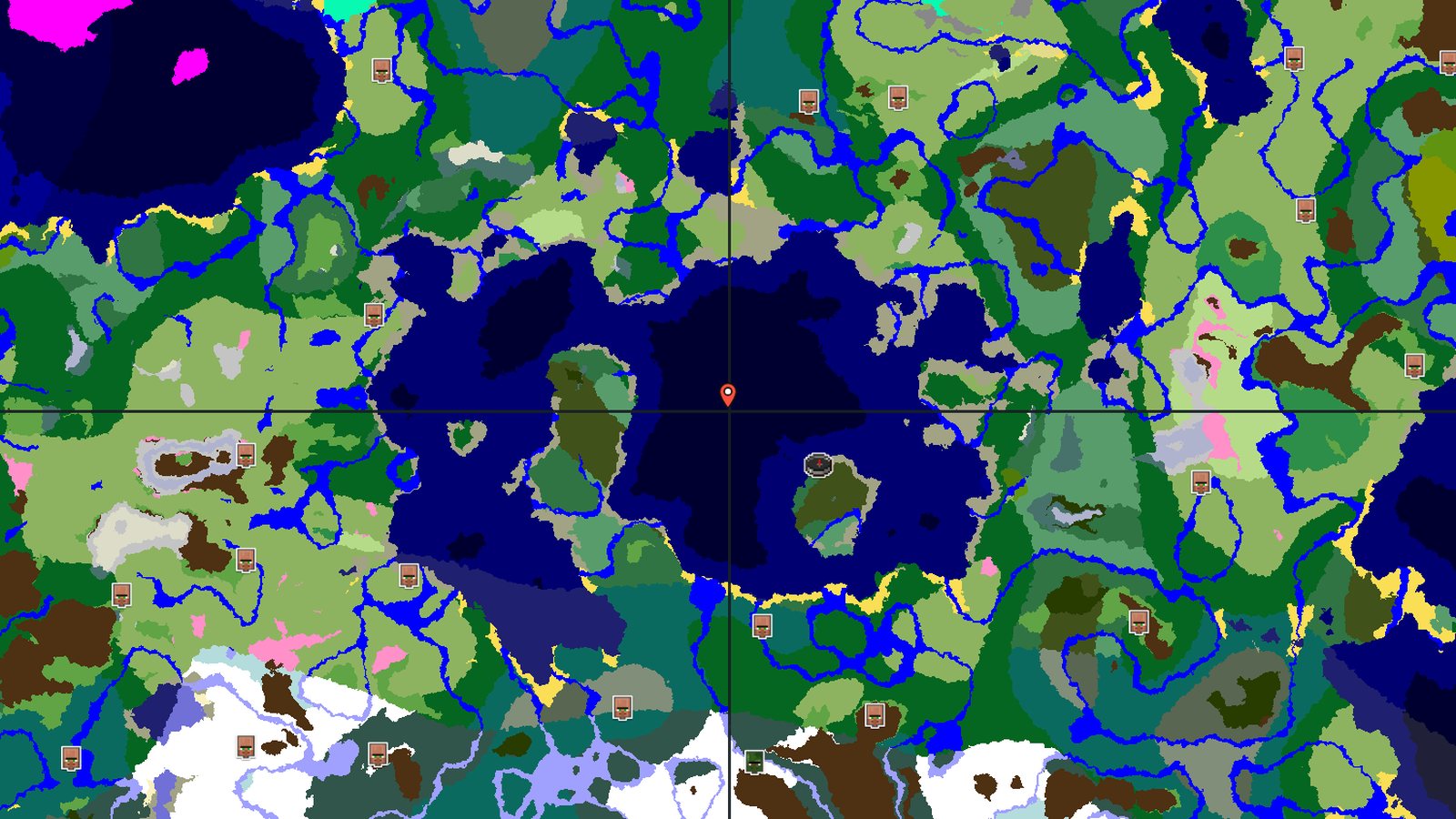 Birch Forest Survival Island — Minecraft seed preview