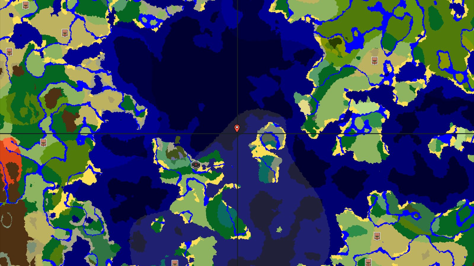 Taiga Spawn with Close Structures and Ocean Views — Minecraft seed preview