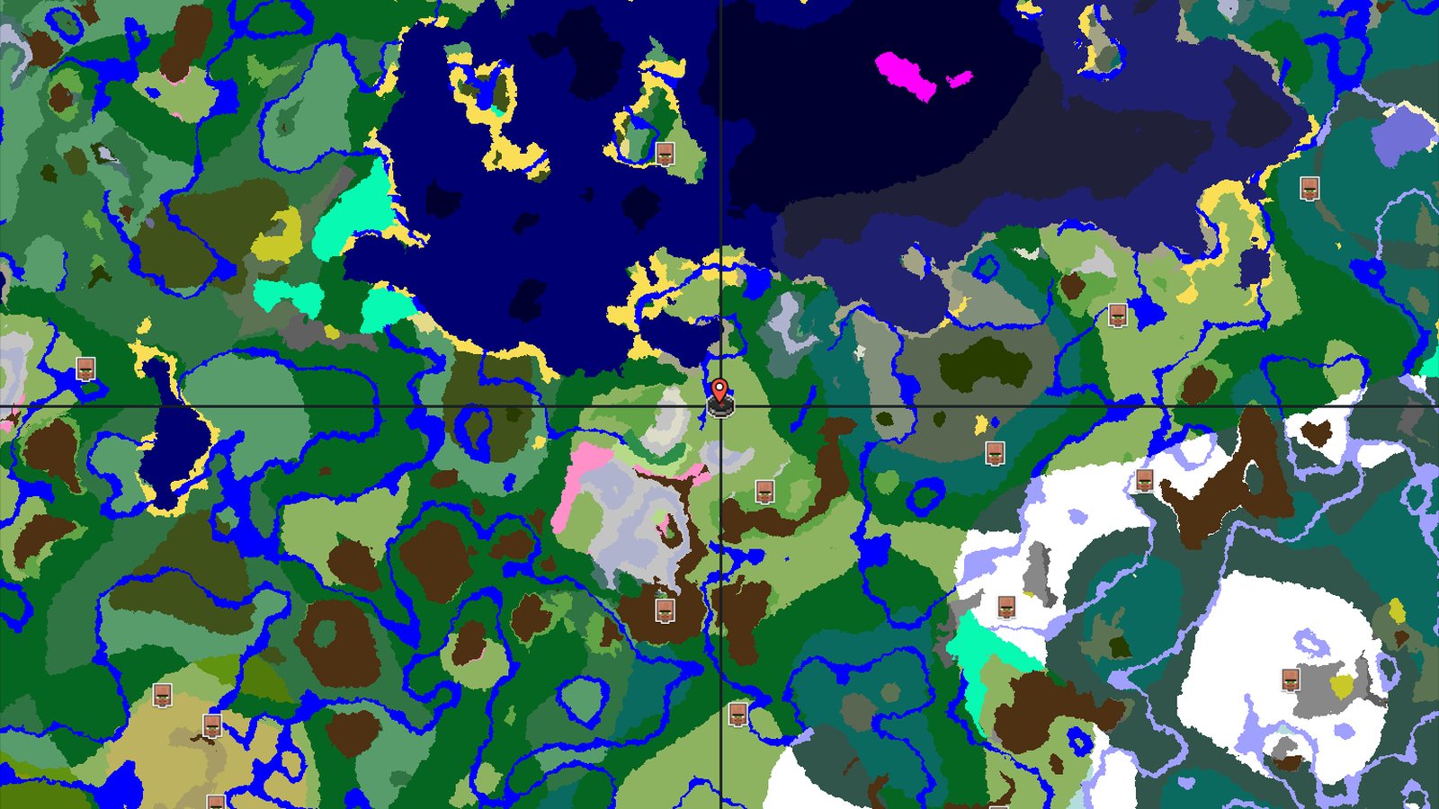 Spawn Near Trial Chambers and Varied Mountains — Minecraft seed preview
