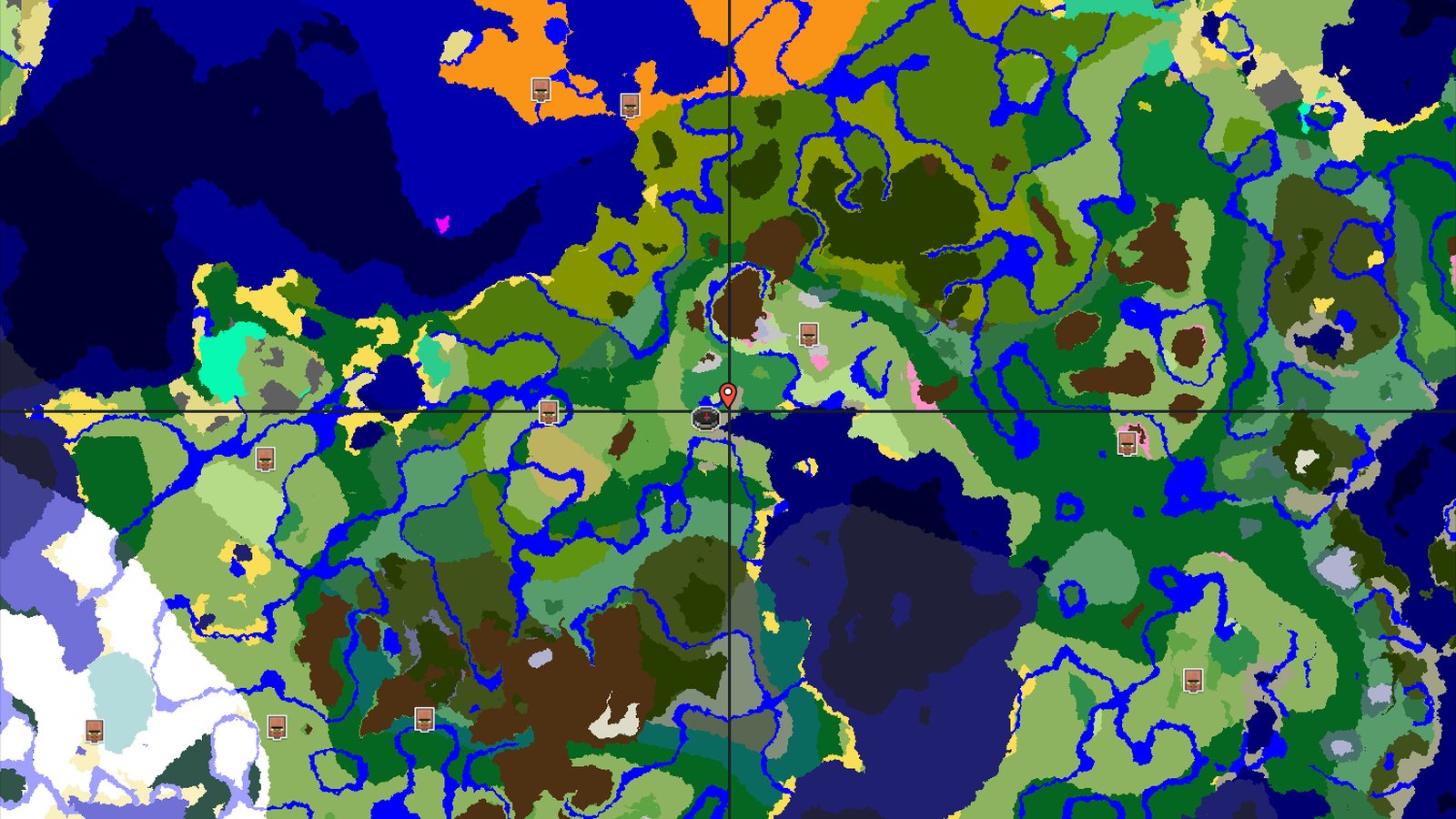 Flower Forest Spawn with Close Trial Chambers — Minecraft seed preview