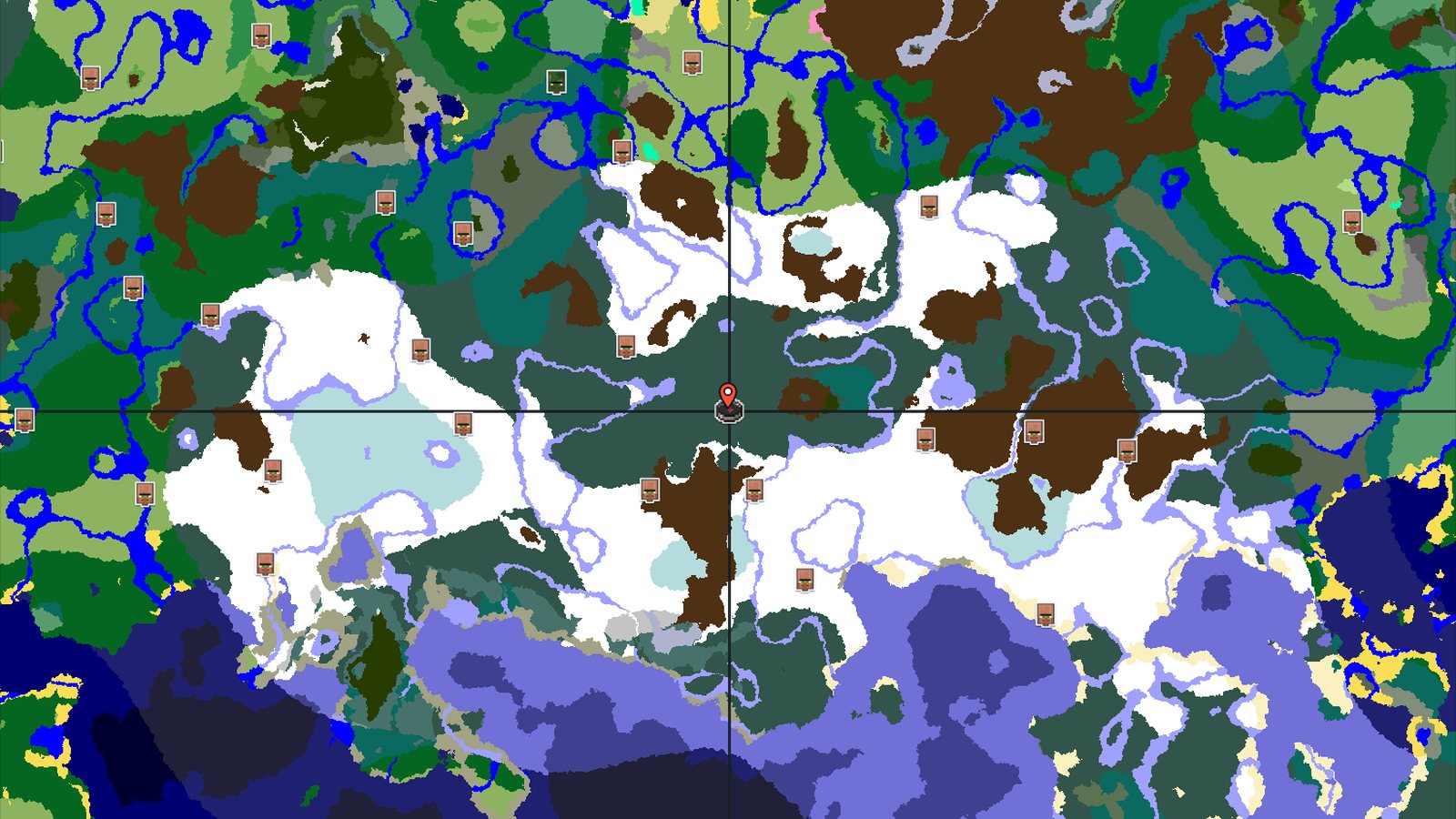 Ancient City Not Far in a Snowy Taiga World — Minecraft seed preview