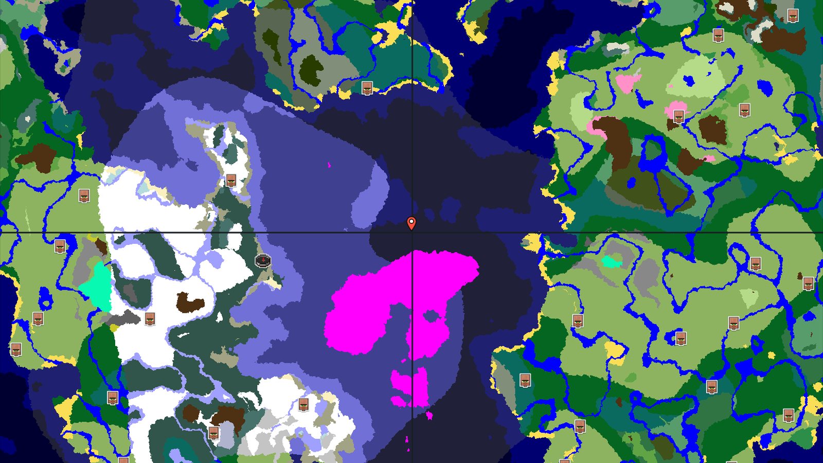 A Freezing Start with Quick Access to Trial Chambers — Minecraft seed preview