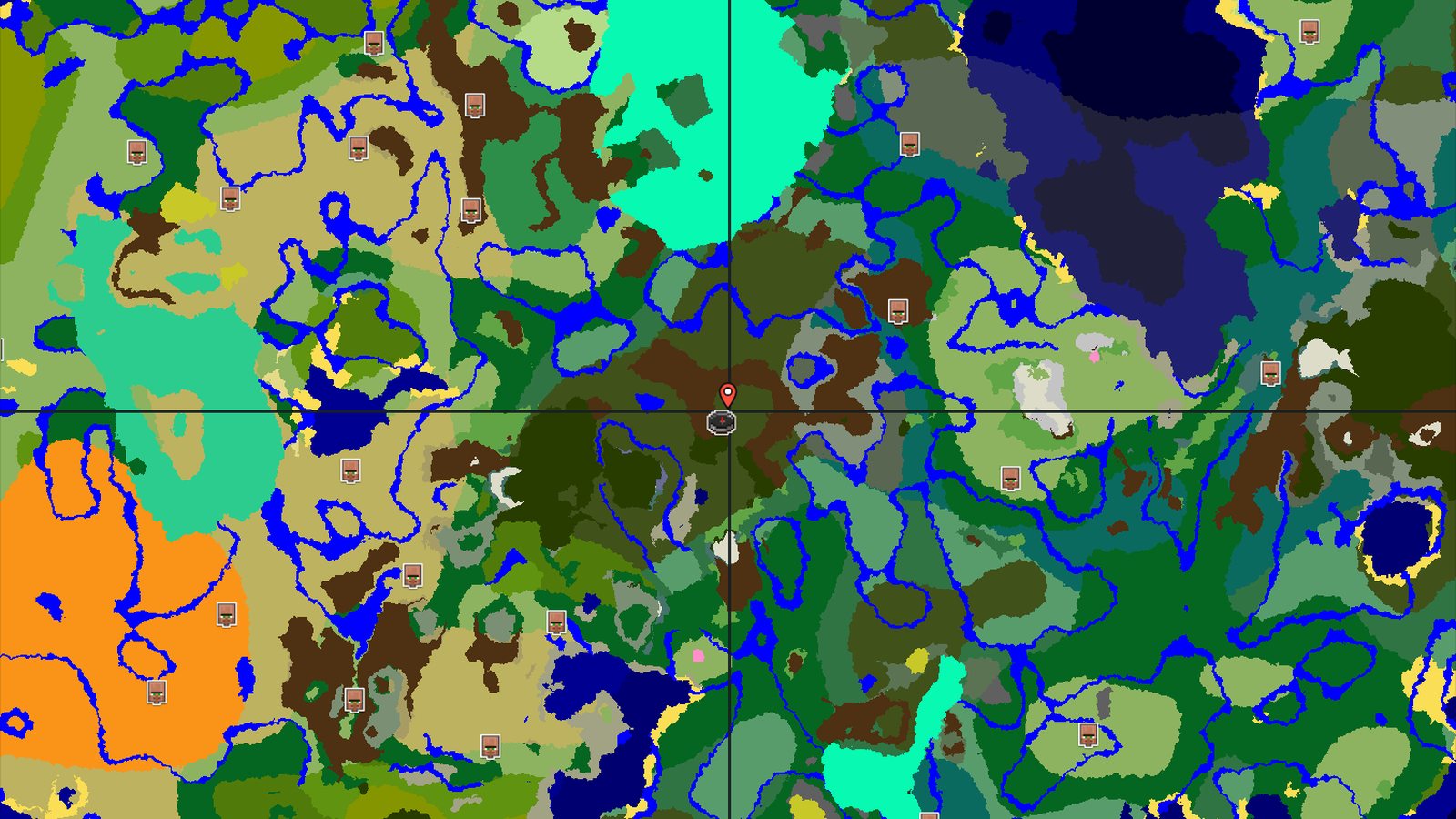A Dark Forest Start with Nearby Treasures — Minecraft seed preview