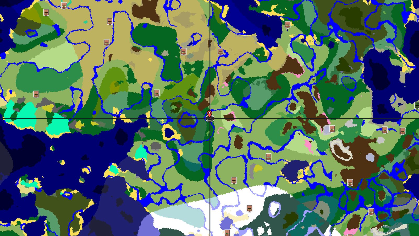 Cherry Blossom and Flower Forest Near Spawn — Minecraft seed preview