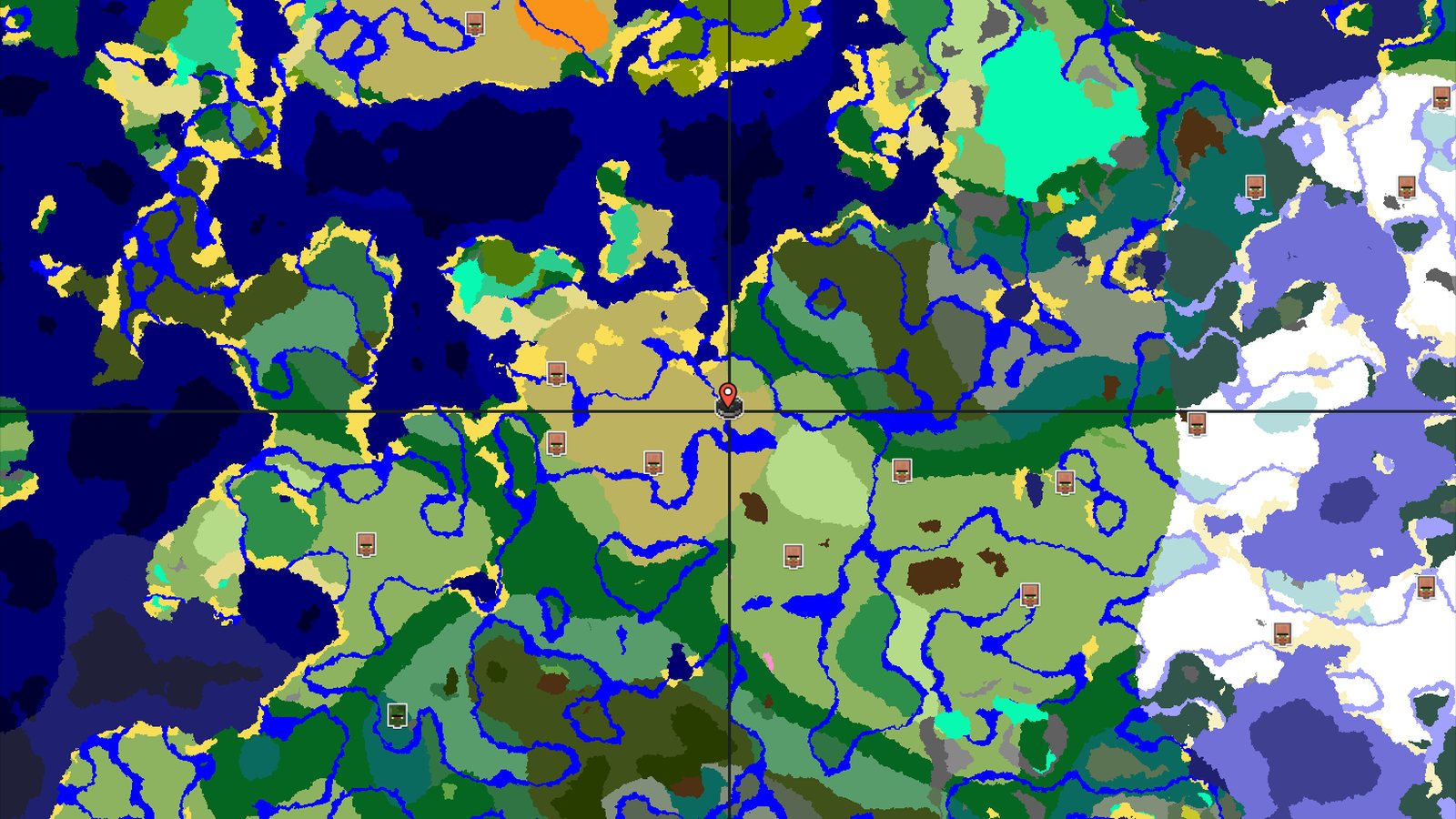 Savanna Spawn With Nearby Woodland Mansion — Minecraft seed preview