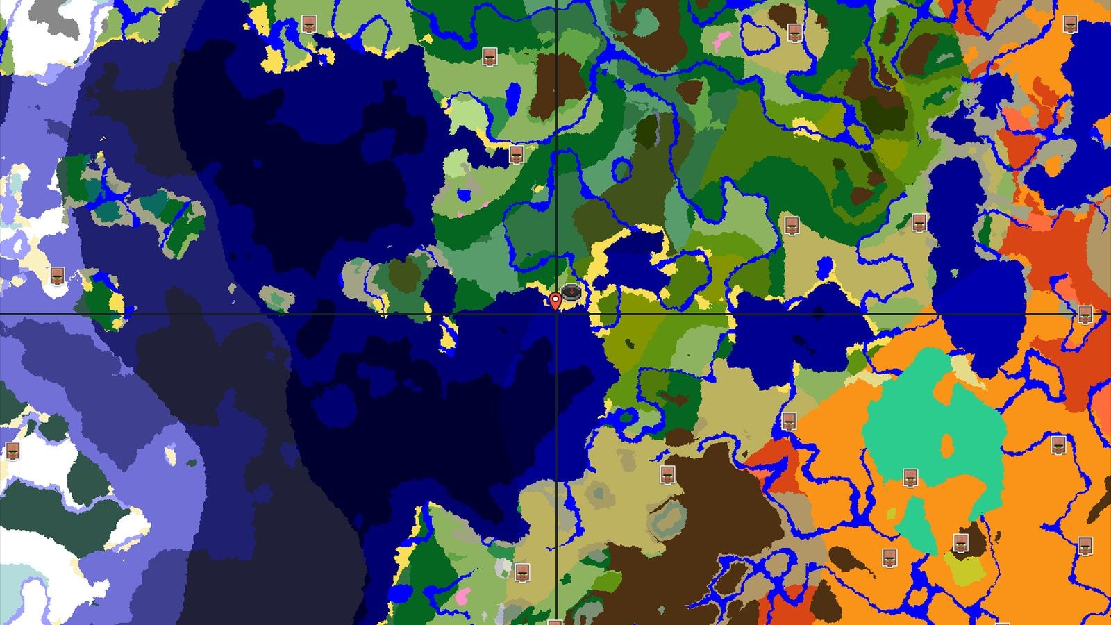 Jungle Spawn with Nearby Mineshaft and Treasure — Minecraft seed preview