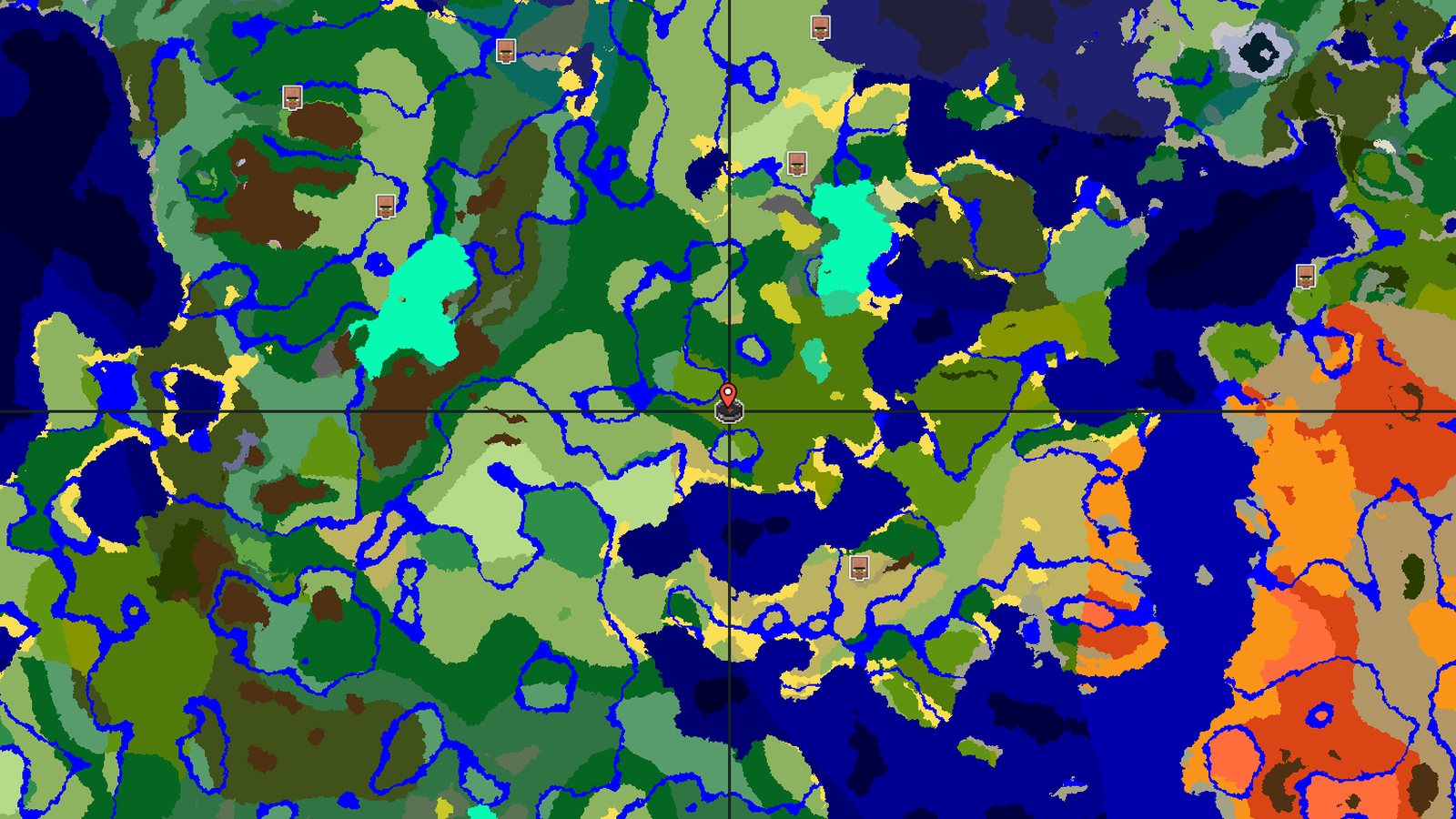 Jungle Temple at Spawn — Minecraft seed preview