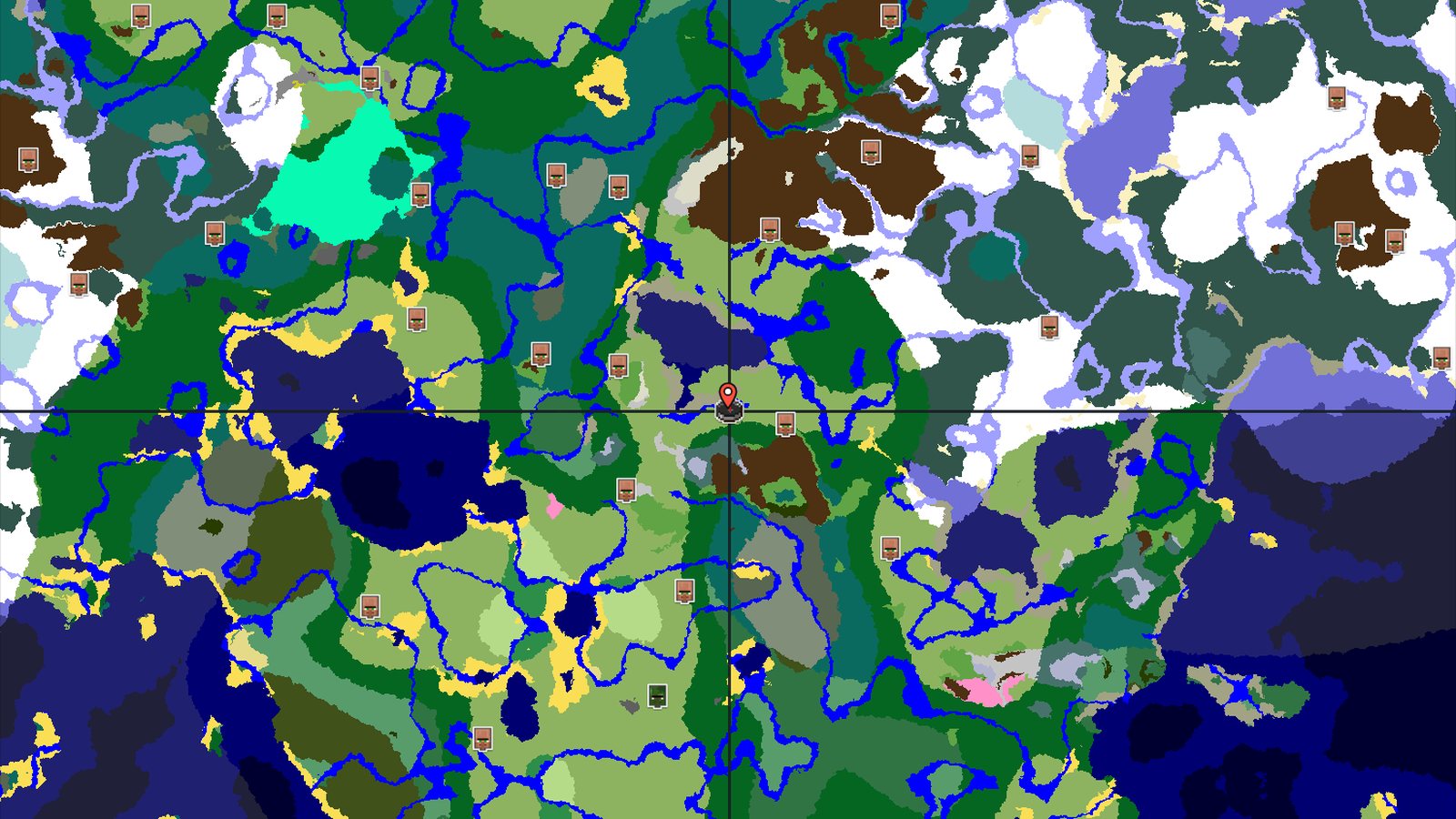 Spawn in Plains with Mountains and a Cherry Grove Nearby — Minecraft seed preview