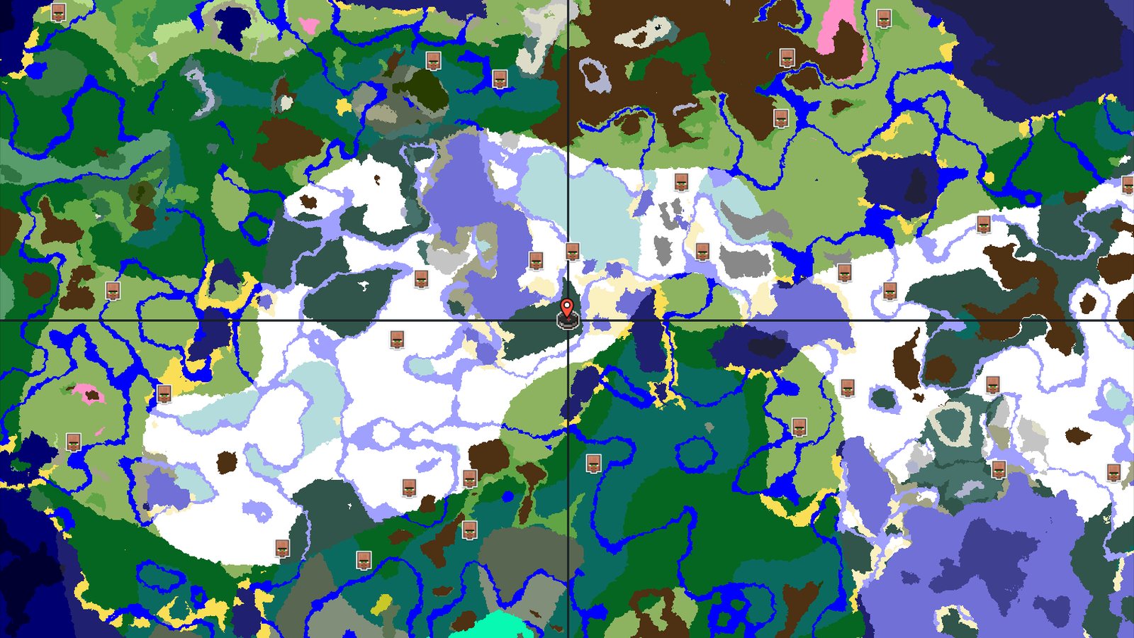 Snowy Taiga Spawn With Nearby Igloo — Minecraft seed preview
