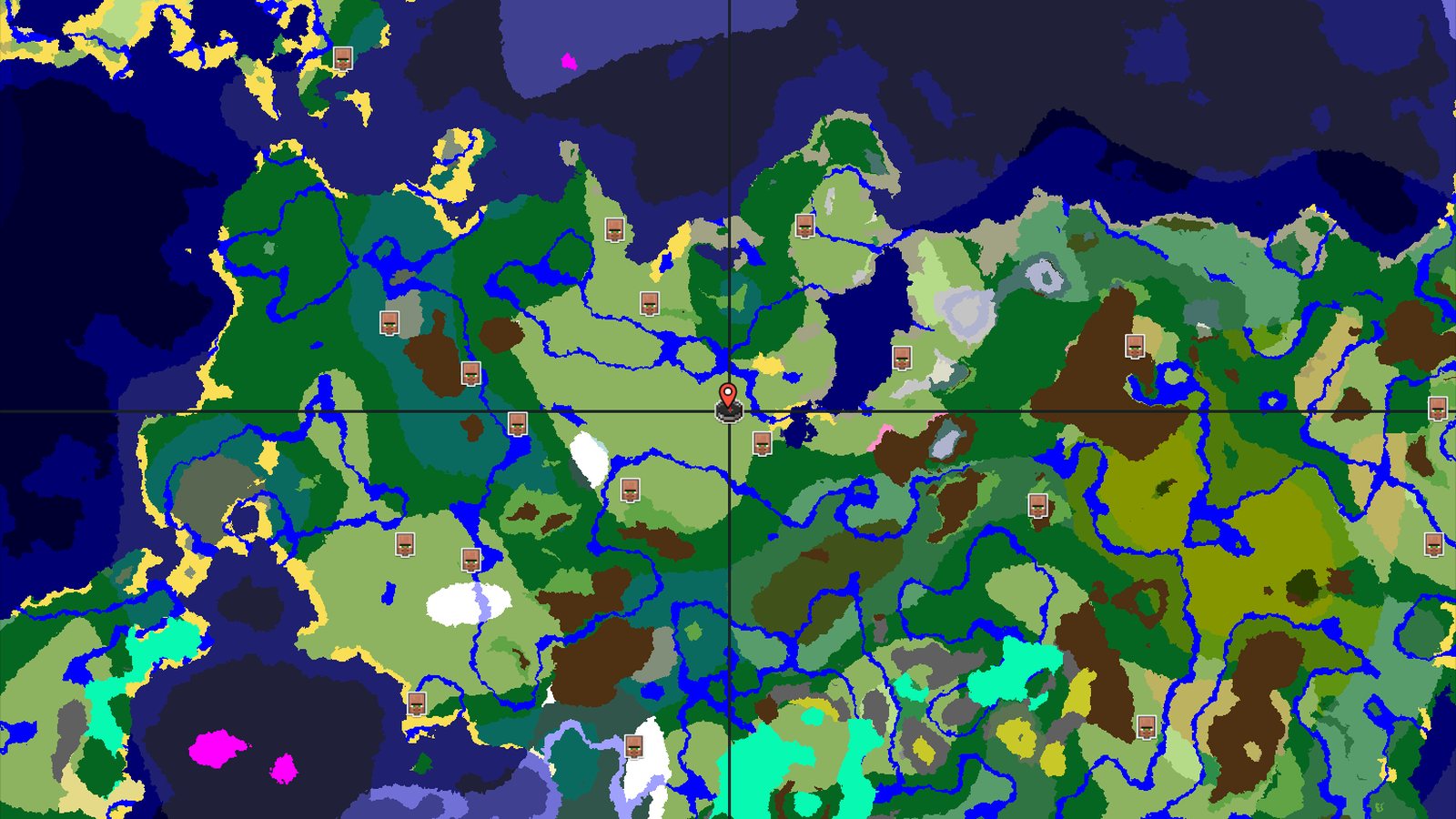 A Cherry Grove and Snowy Peaks Start for Java 26+ — Minecraft seed preview