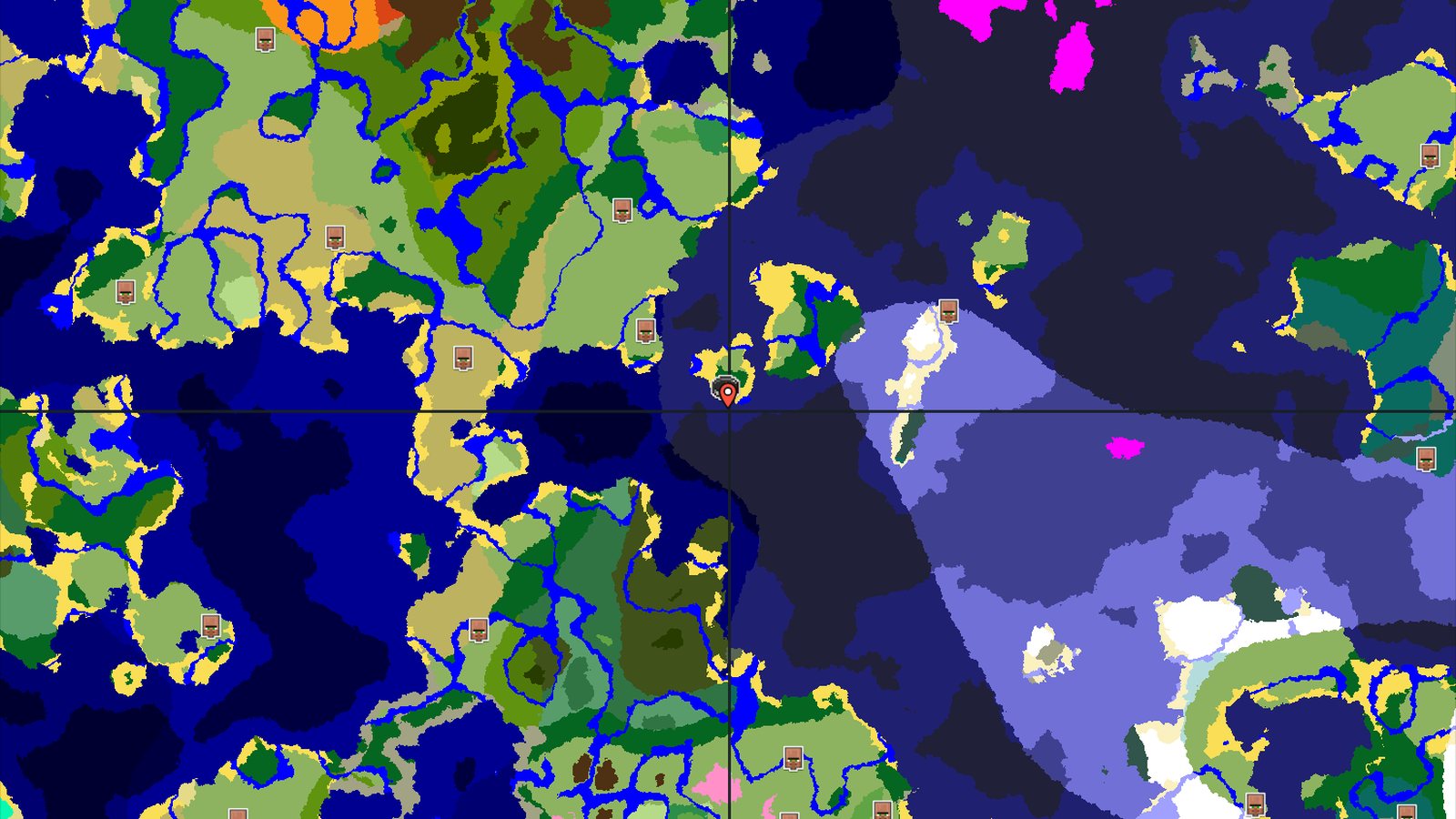 Ocean Island Start with Nearby Trial Chambers — Minecraft seed preview