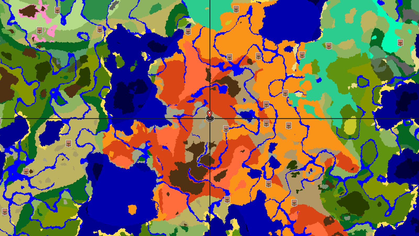 Abandoned Camp in Wooded Badlands — Minecraft seed preview