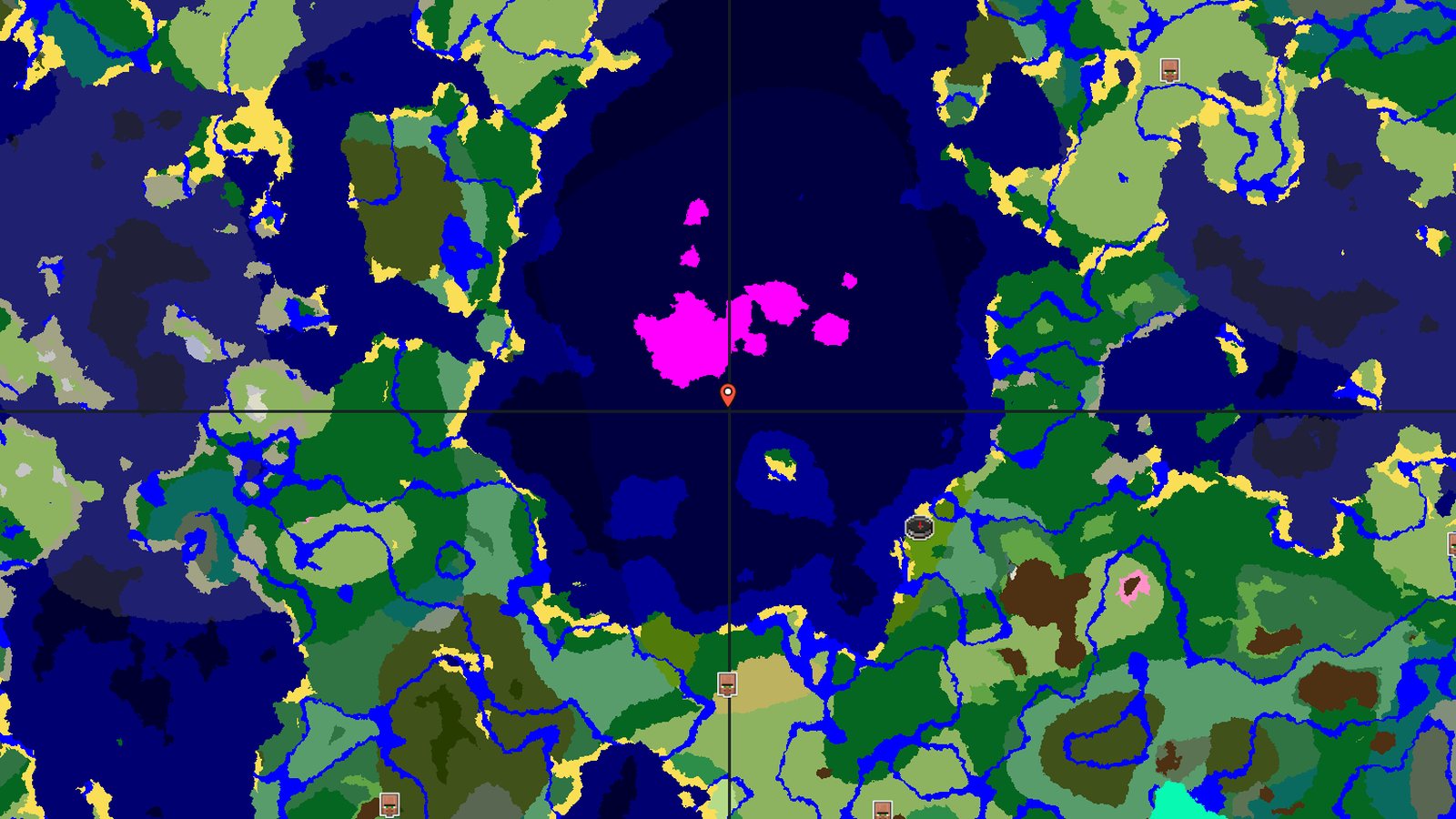 Bamboo Jungle at the Ocean's Edge — Minecraft seed preview