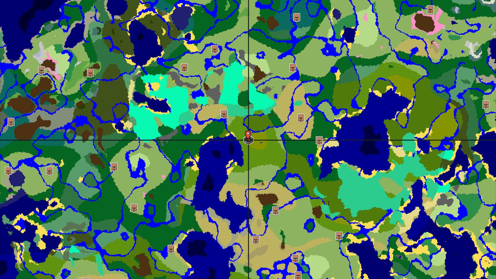 Bamboo Jungle Spawn with Nearby Trial Chambers — Minecraft seed preview