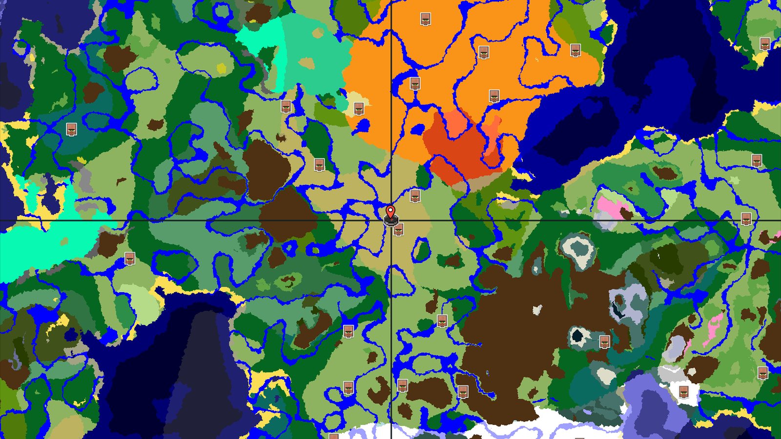 Savanna Spawn with a Village and Trial Chambers — Minecraft seed preview