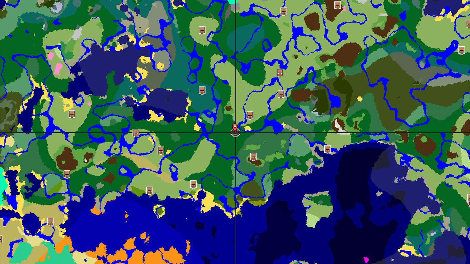 A Lush Forest Start With Nearby Trial Chambers — Minecraft seed preview
