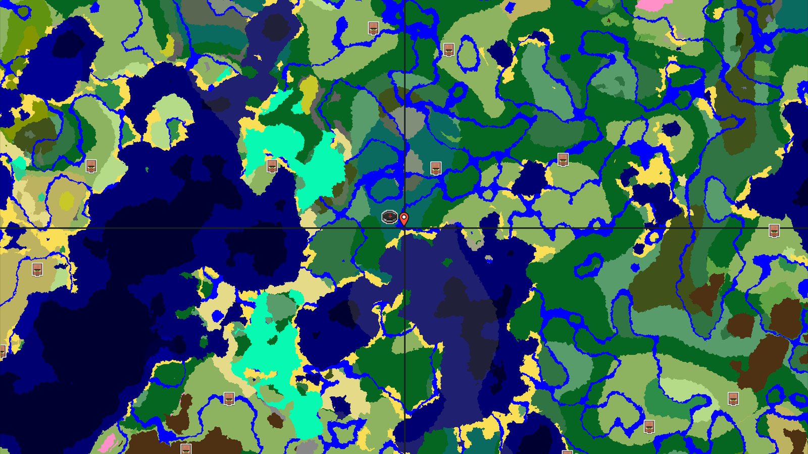 Woodland Mansion with Nearby Lush Caves — Minecraft seed preview