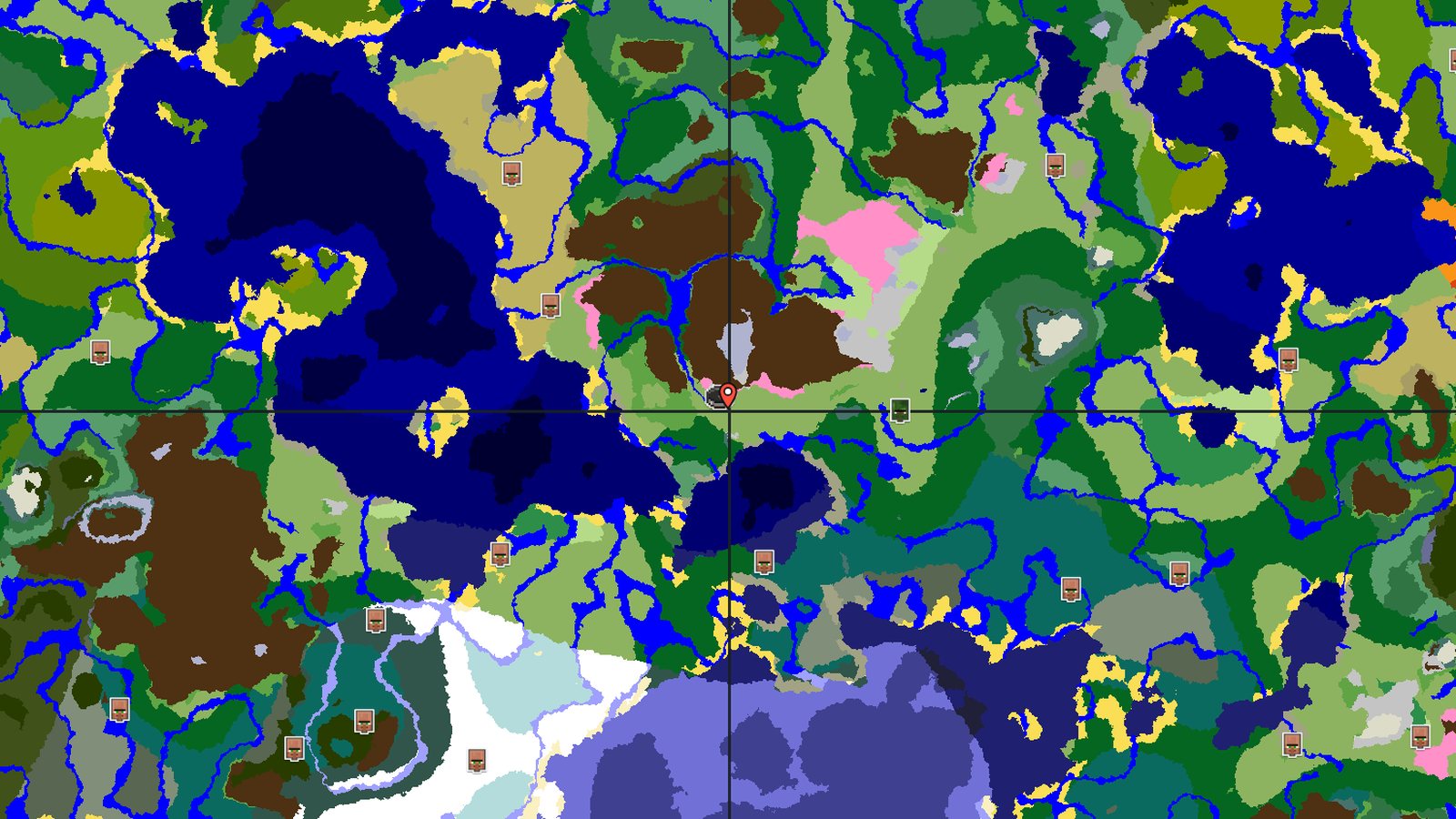 Cherry Grove Spawn Near Ancient City and Trial Chambers — Minecraft seed preview