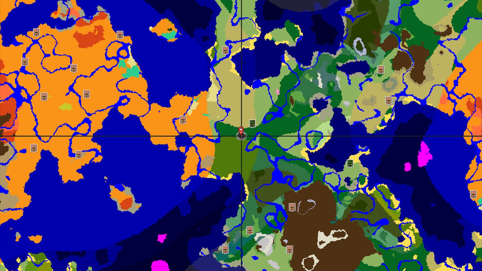 Forest Spawn with Zombie Village Nearby — Minecraft seed preview