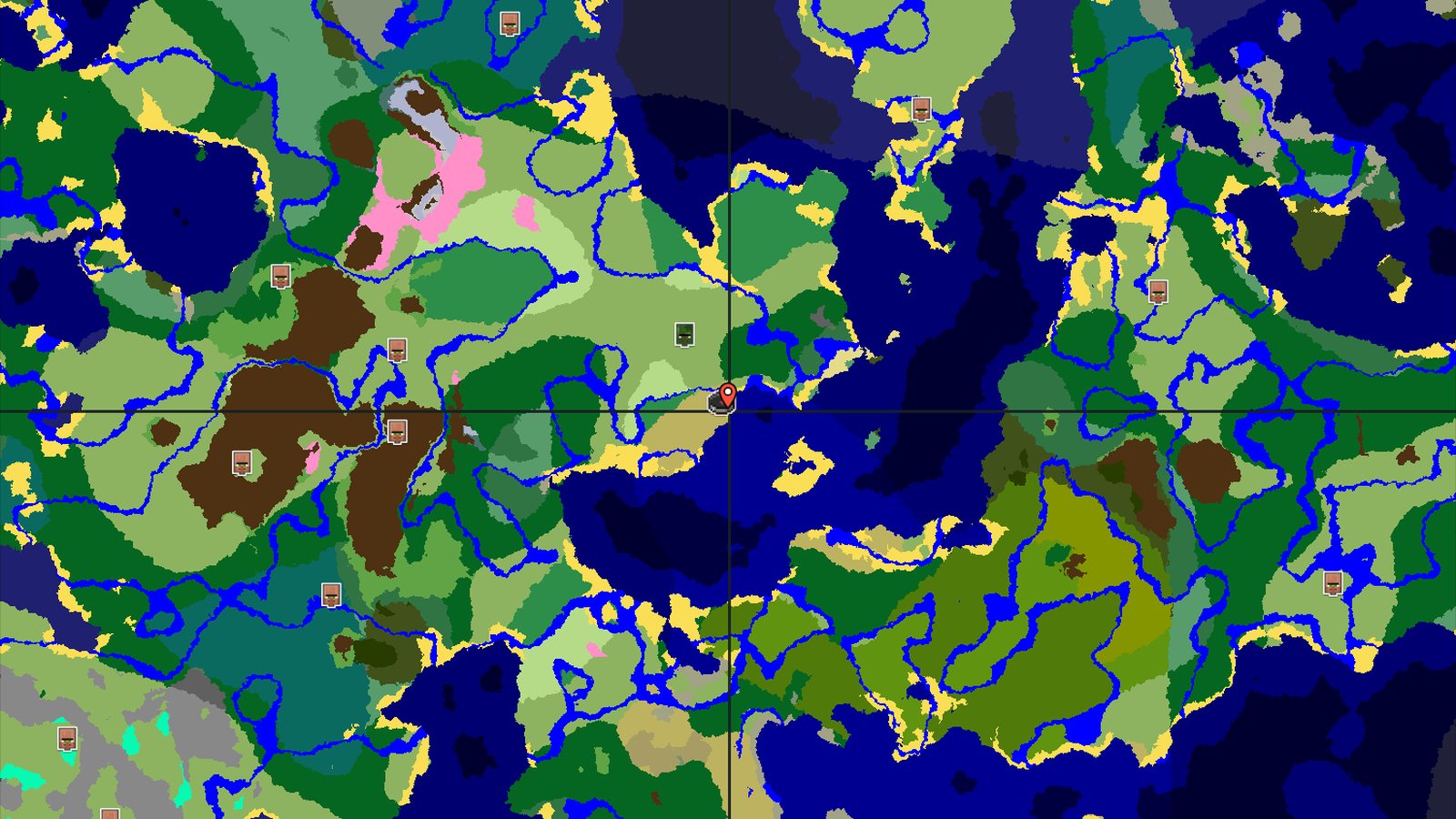 Savanna Spawn with a Nearby Trial Chambers and Ocean — Minecraft seed preview
