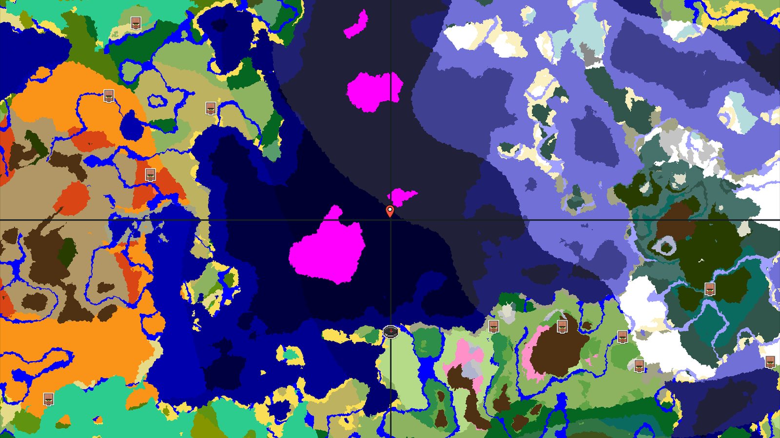 Mushroom Fields Island Near Spawn — Minecraft seed preview
