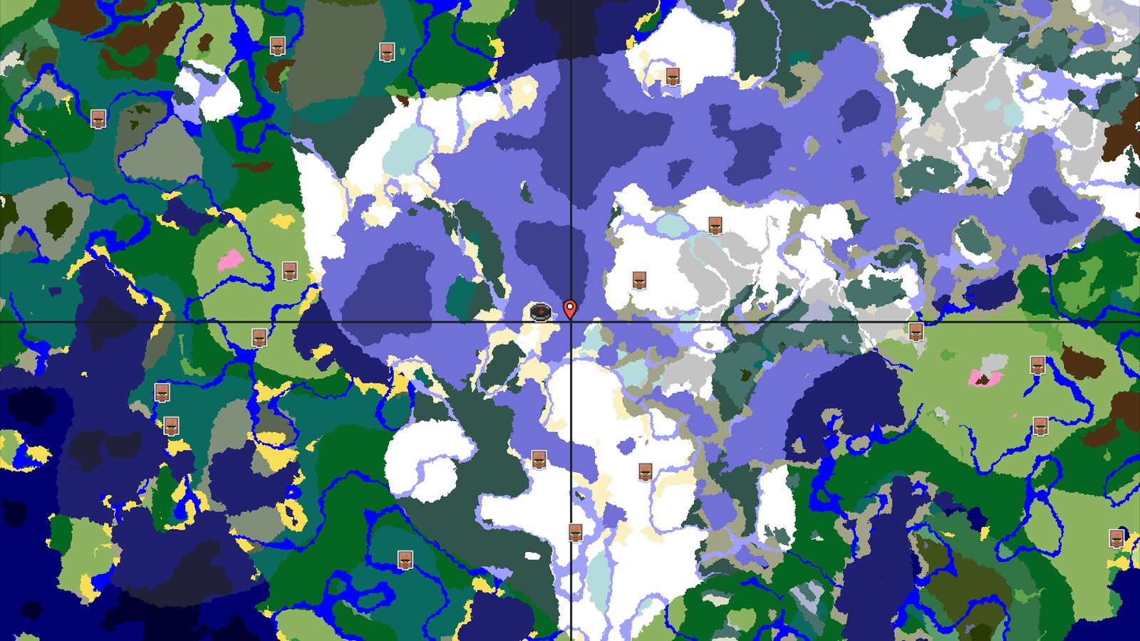 Frozen Ocean Spawn with Nearby Ancient City — Minecraft seed preview