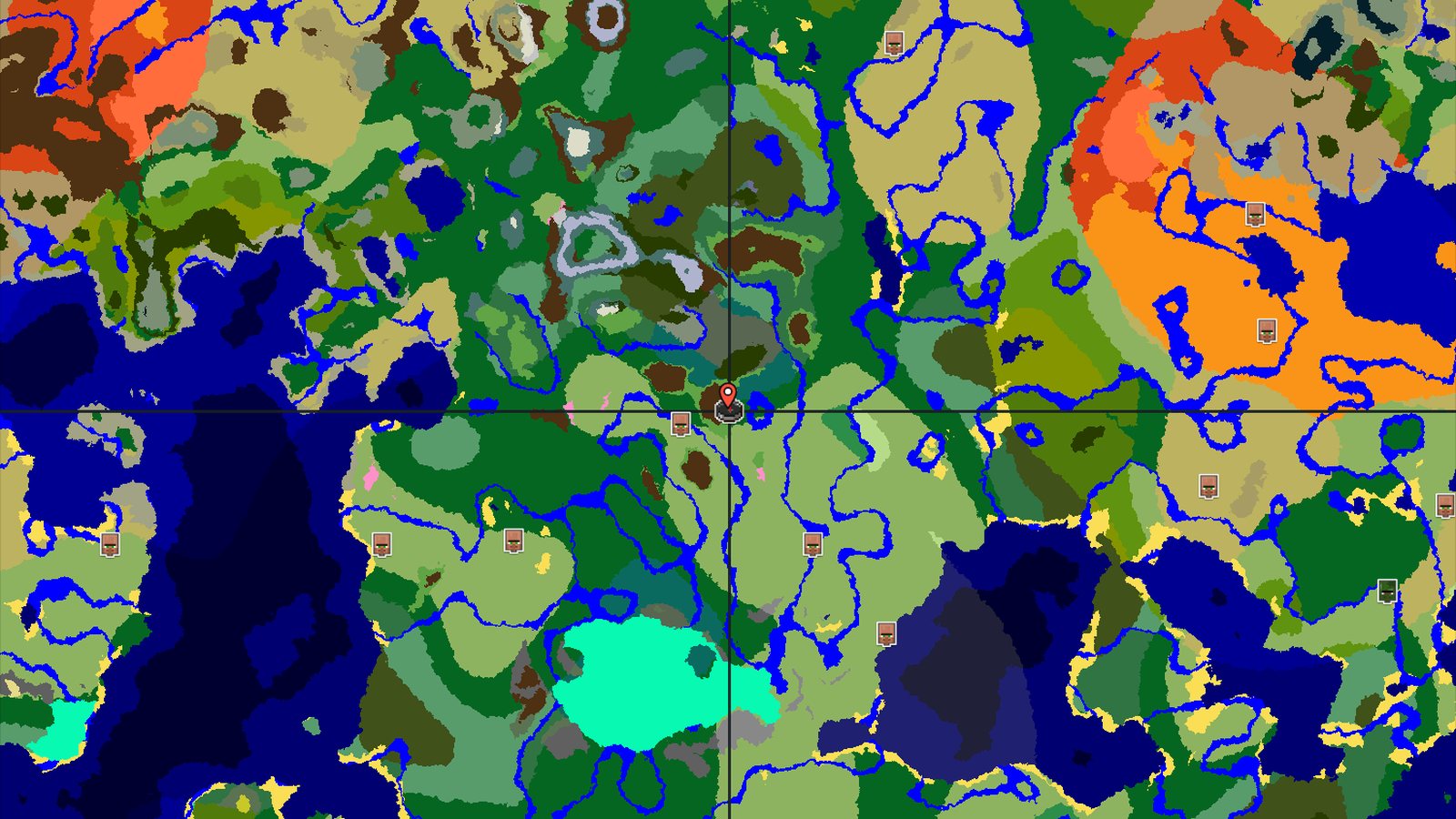 A Modest Start with Cherry Groves Nearby — Minecraft seed preview