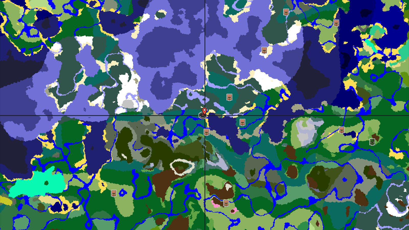 Taiga Spawn with Nearby Trial Chambers and Igloo — Minecraft seed preview