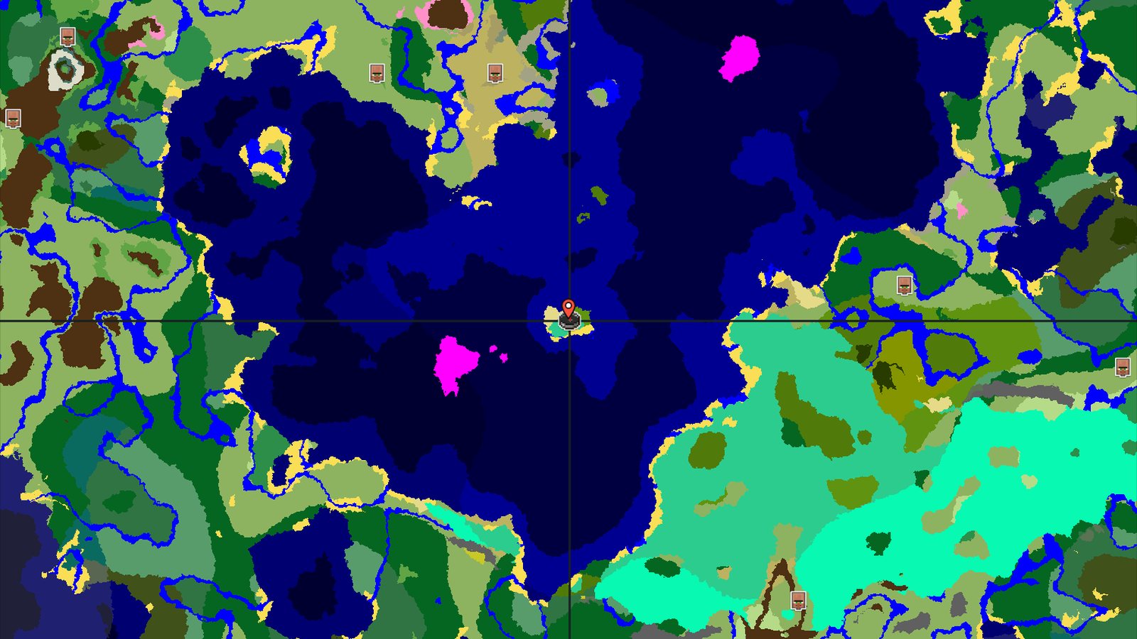 Spawn in a Mangrove Swamp, close to a rare mushroom island — Minecraft seed preview