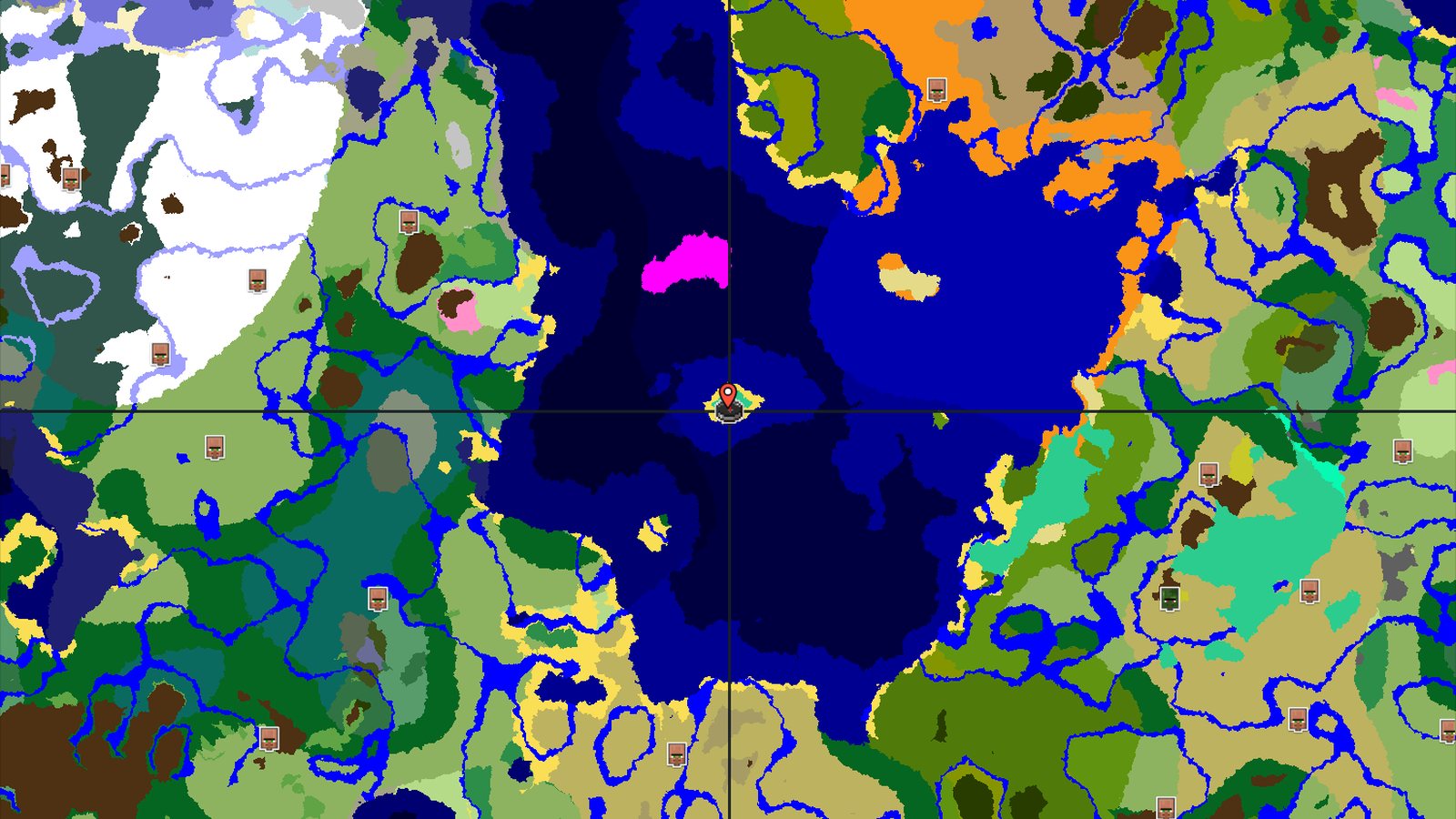 Island Start, Ocean of Opportunities — Minecraft seed preview